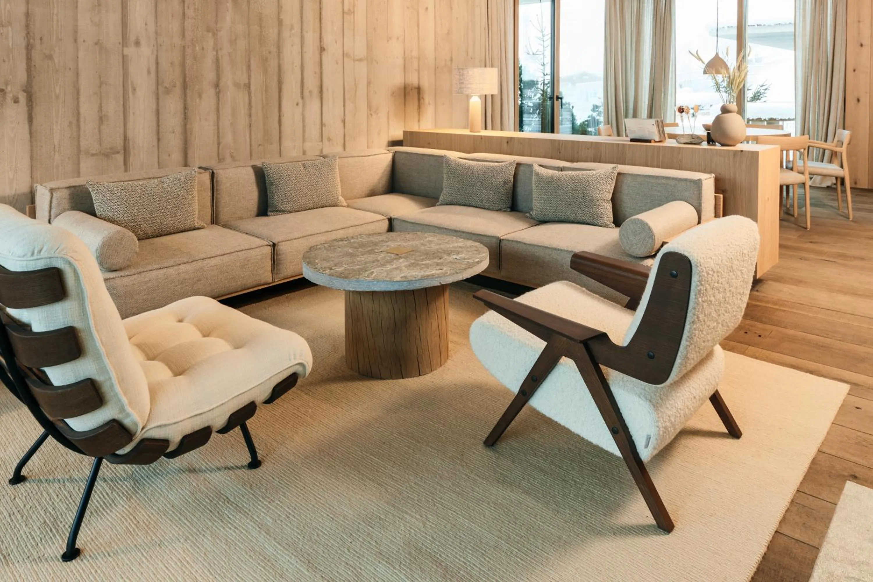 Seating area in Wiesergut