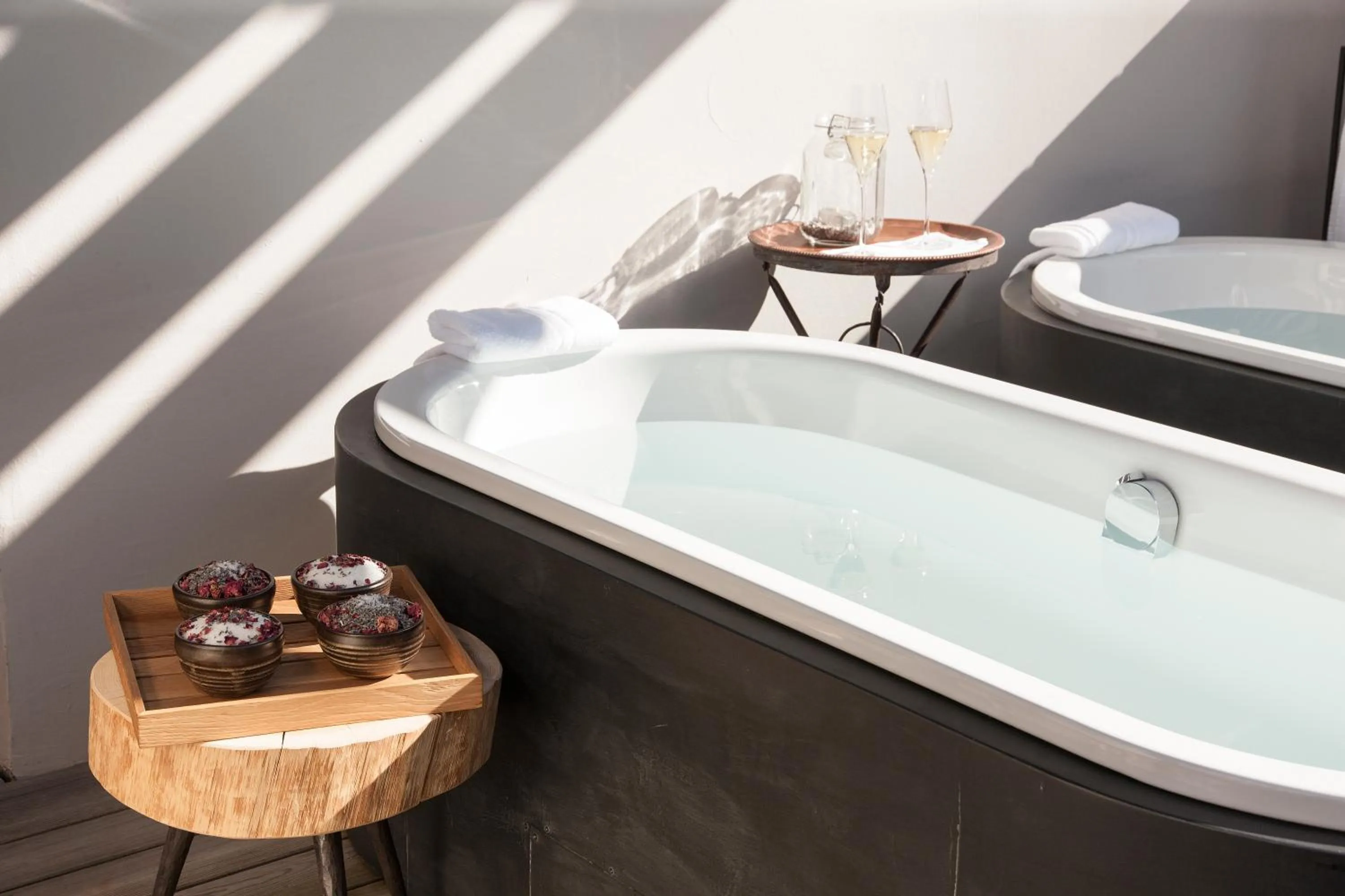 Hot Tub in Wiesergut