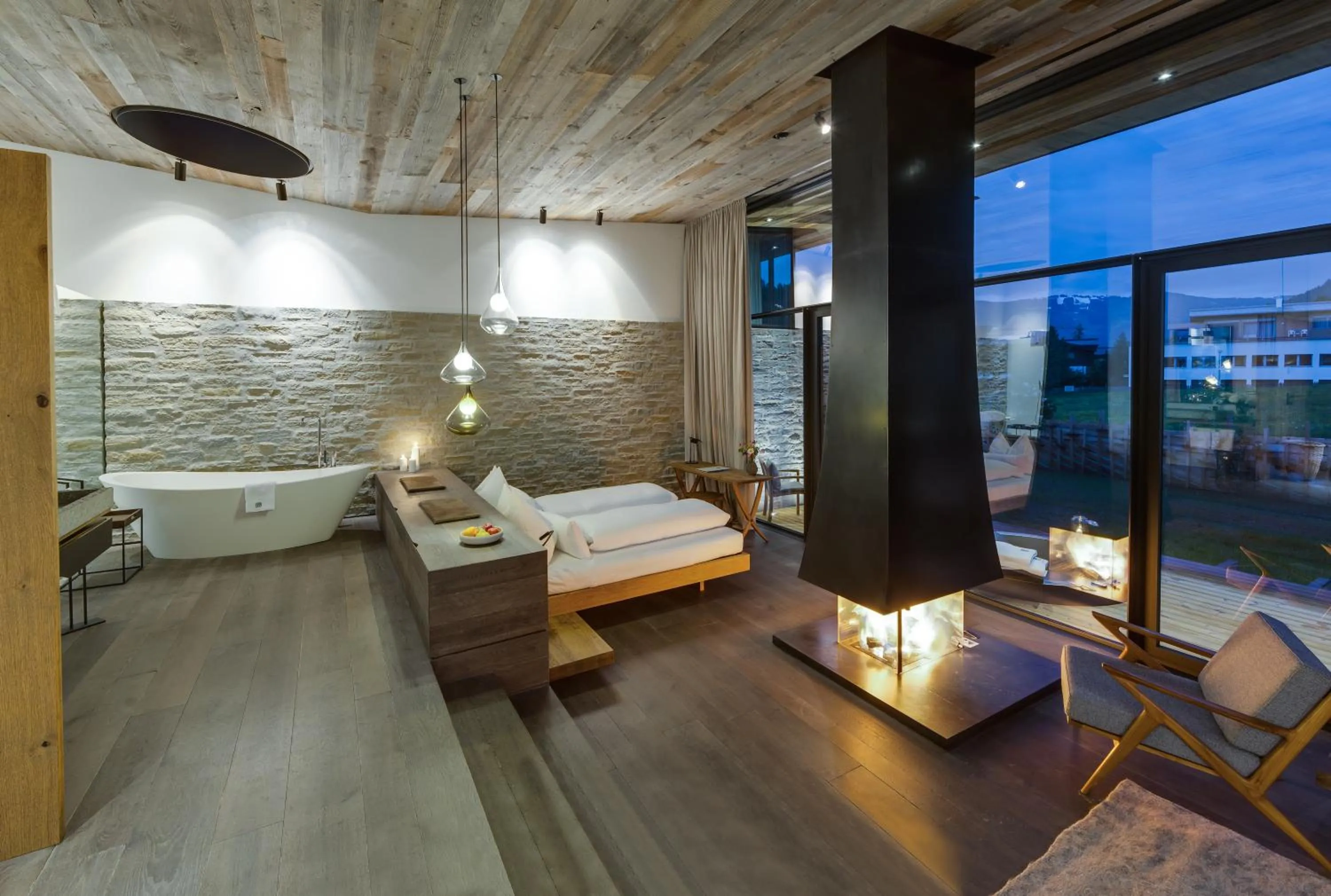 Photo of the whole room, Bed in Wiesergut