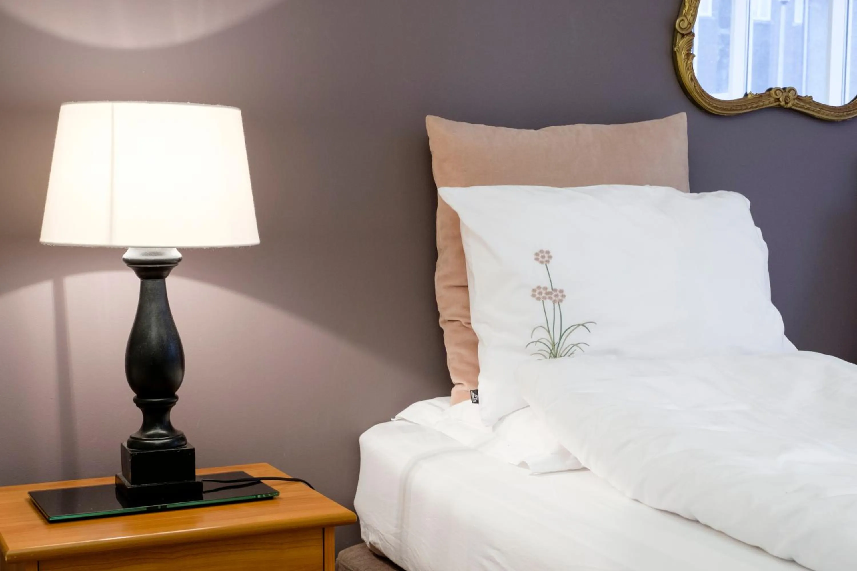 Decorative detail, Bed in Freyja Guesthouse & Suites