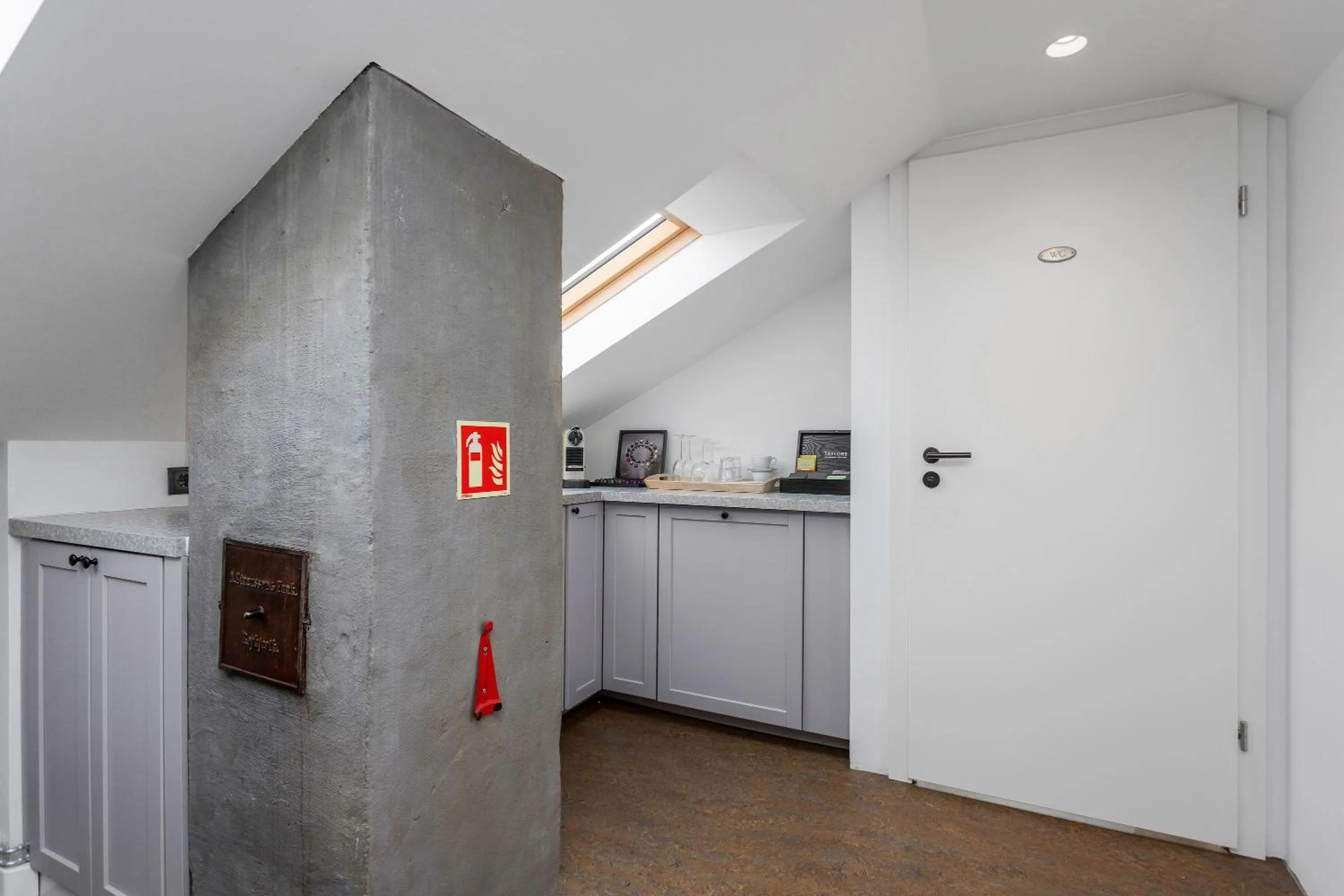 Kitchen or kitchenette in Freyja Guesthouse & Suites