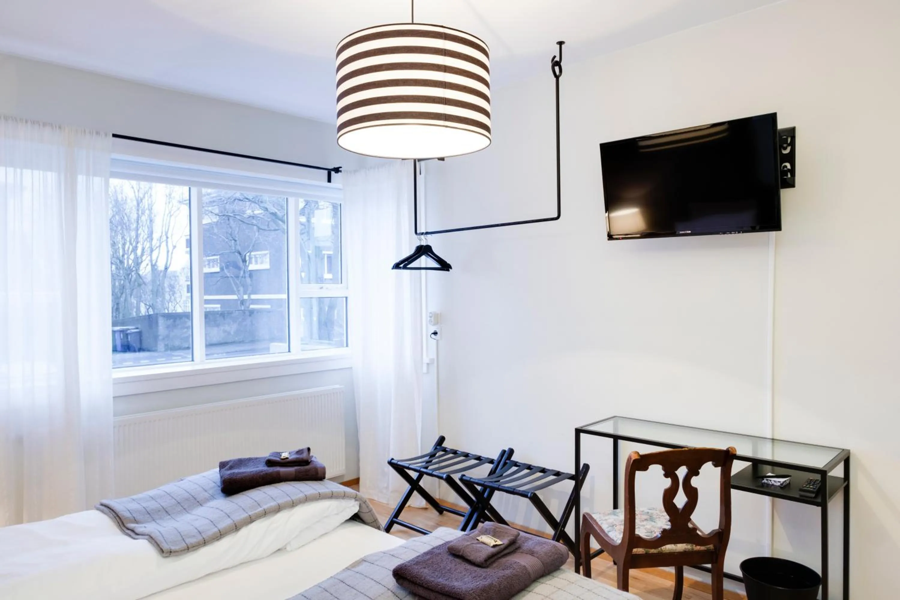 Photo of the whole room, Bed in Freyja Guesthouse & Suites