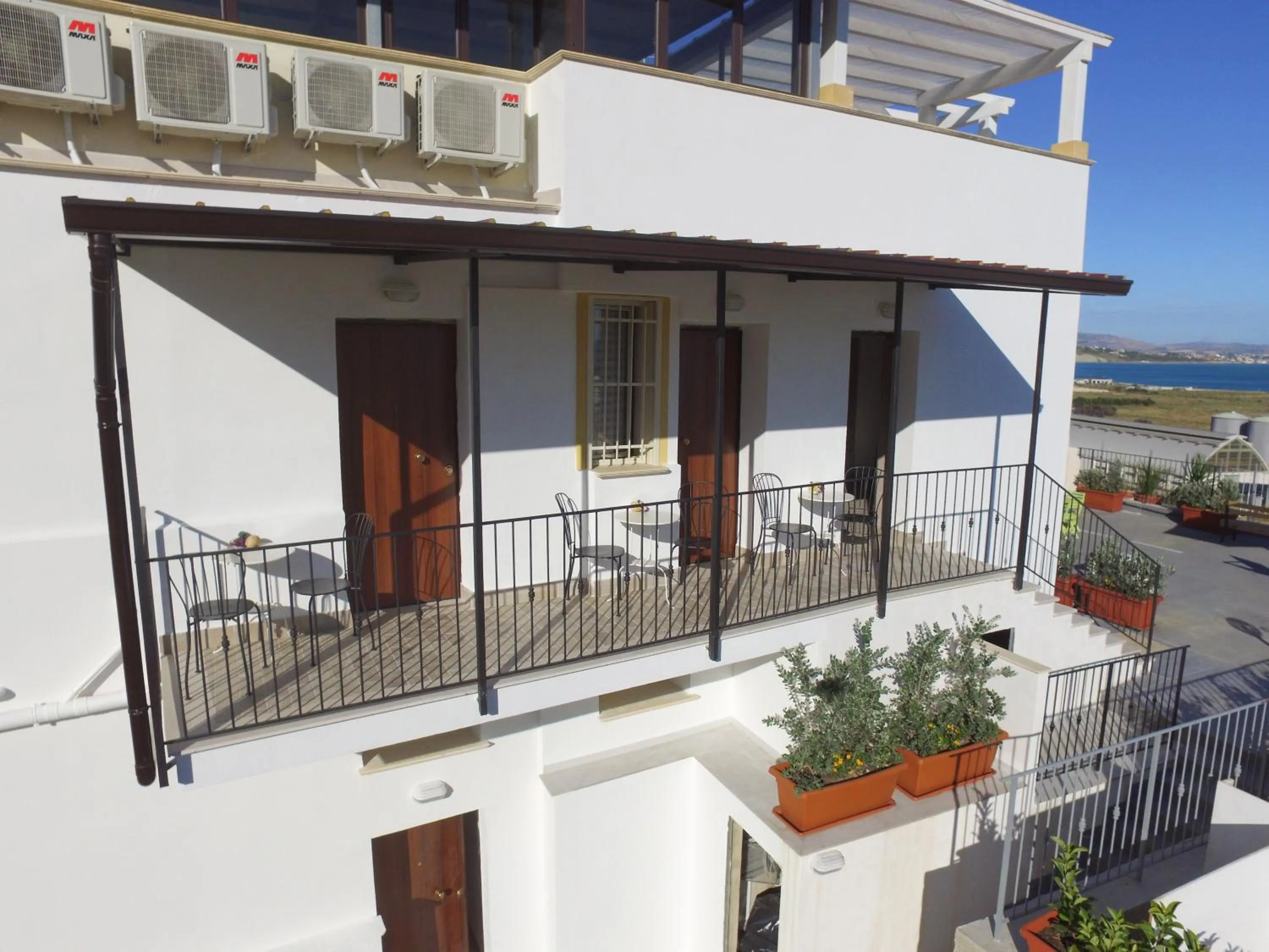 Balcony/Terrace in B&B Baglio Santa Croce