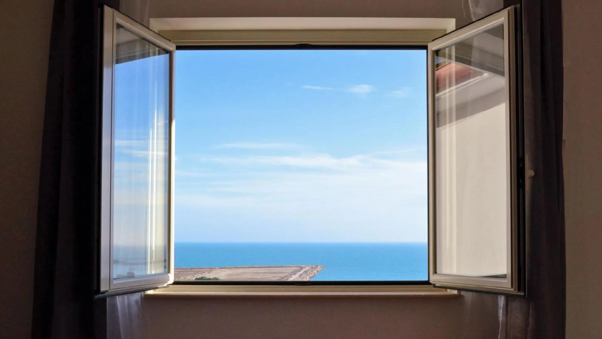 Sea view in B&B Baglio Santa Croce