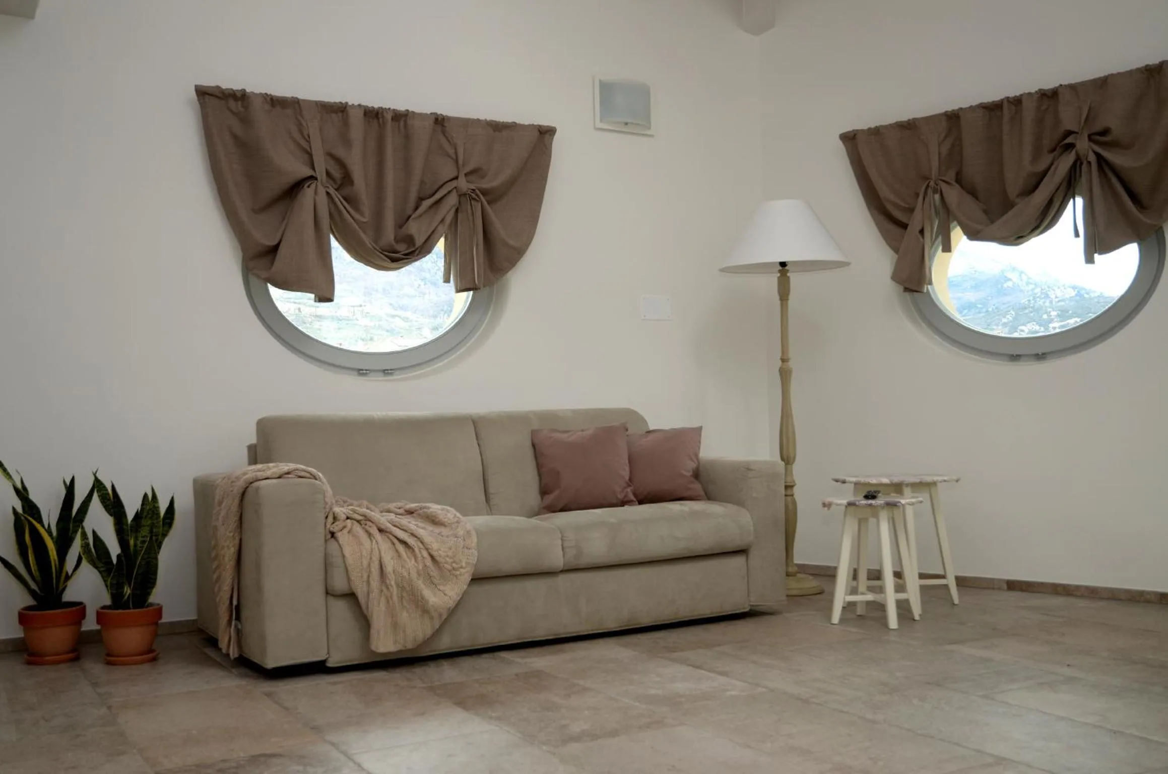 Seating area in Borgo San Nazzaro