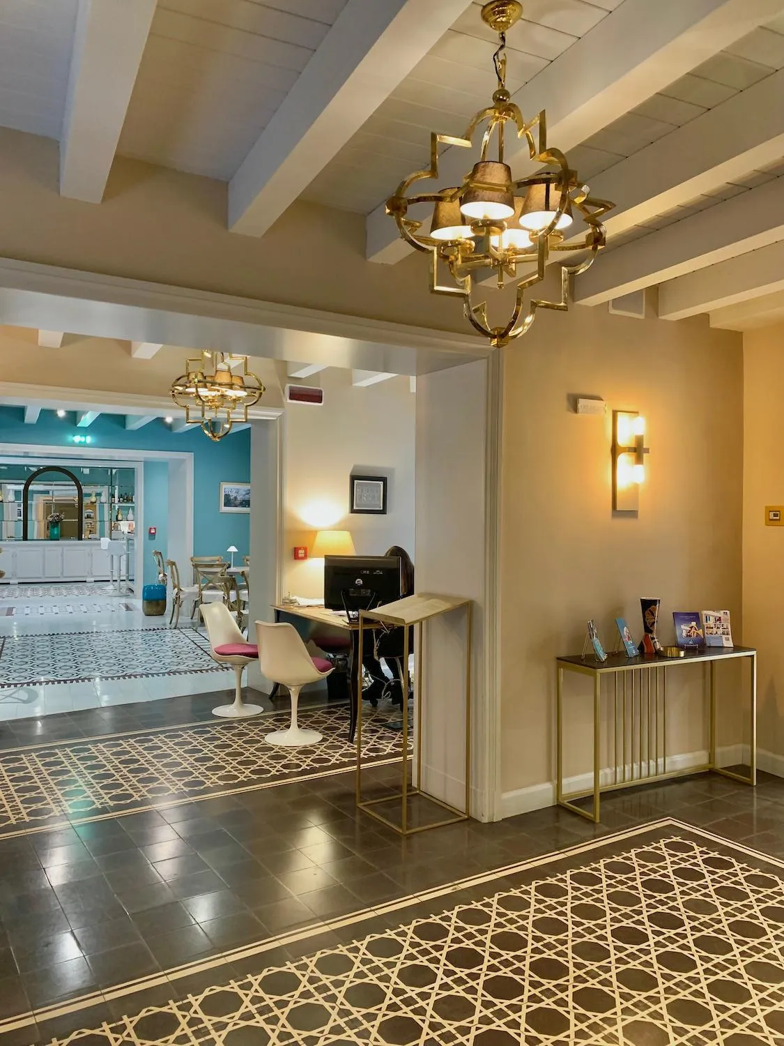 Lobby or reception in Hotel San Michele