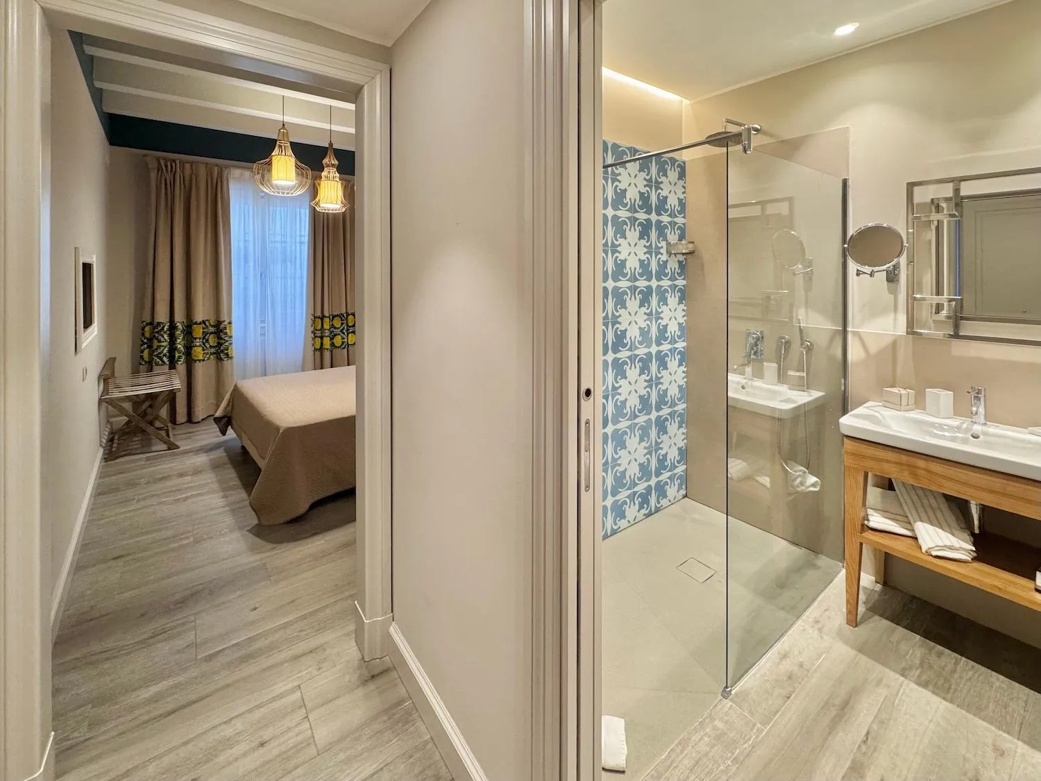 Bedroom in Hotel San Michele