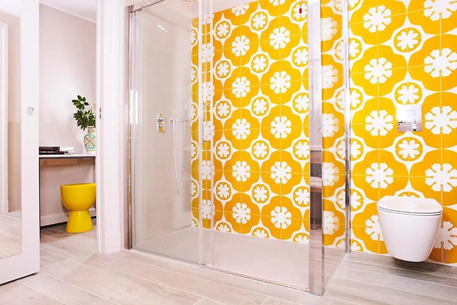 Bathroom in Hotel San Michele