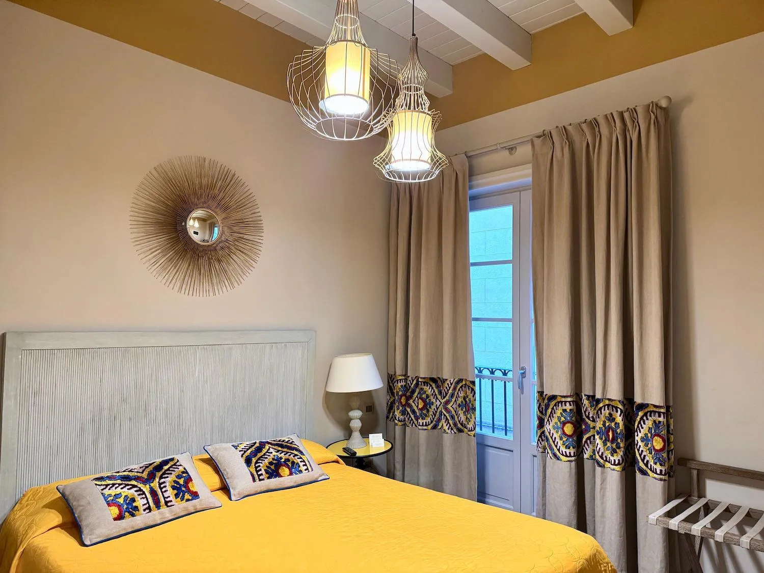 Bedroom, Bed in Hotel San Michele