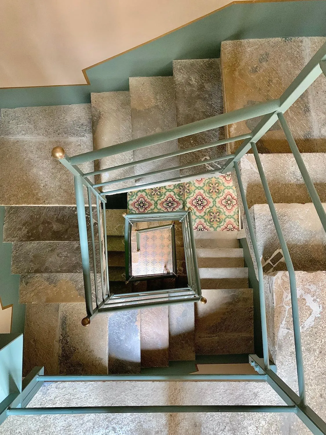 Decorative detail in Hotel San Michele