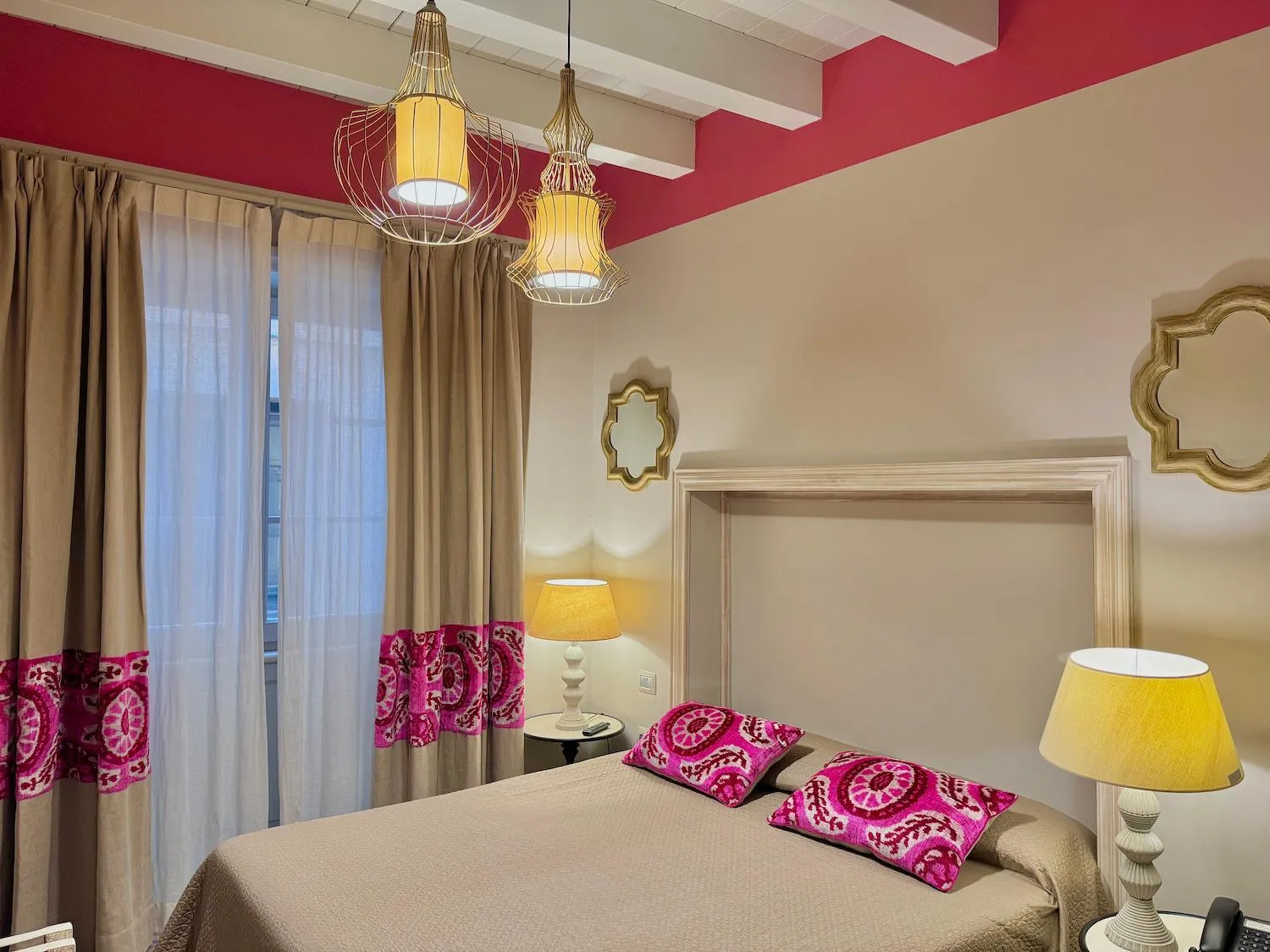 Bedroom, Bed in Hotel San Michele