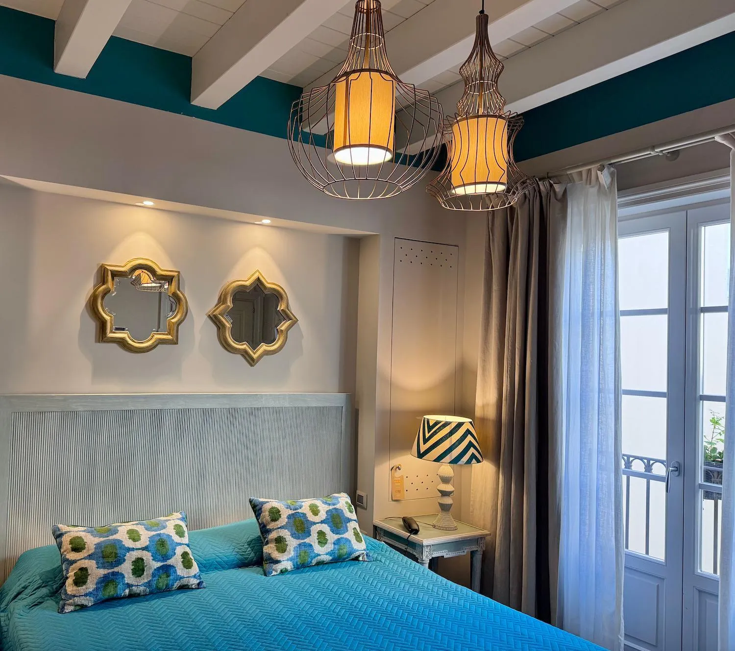 Bedroom, Bed in Hotel San Michele