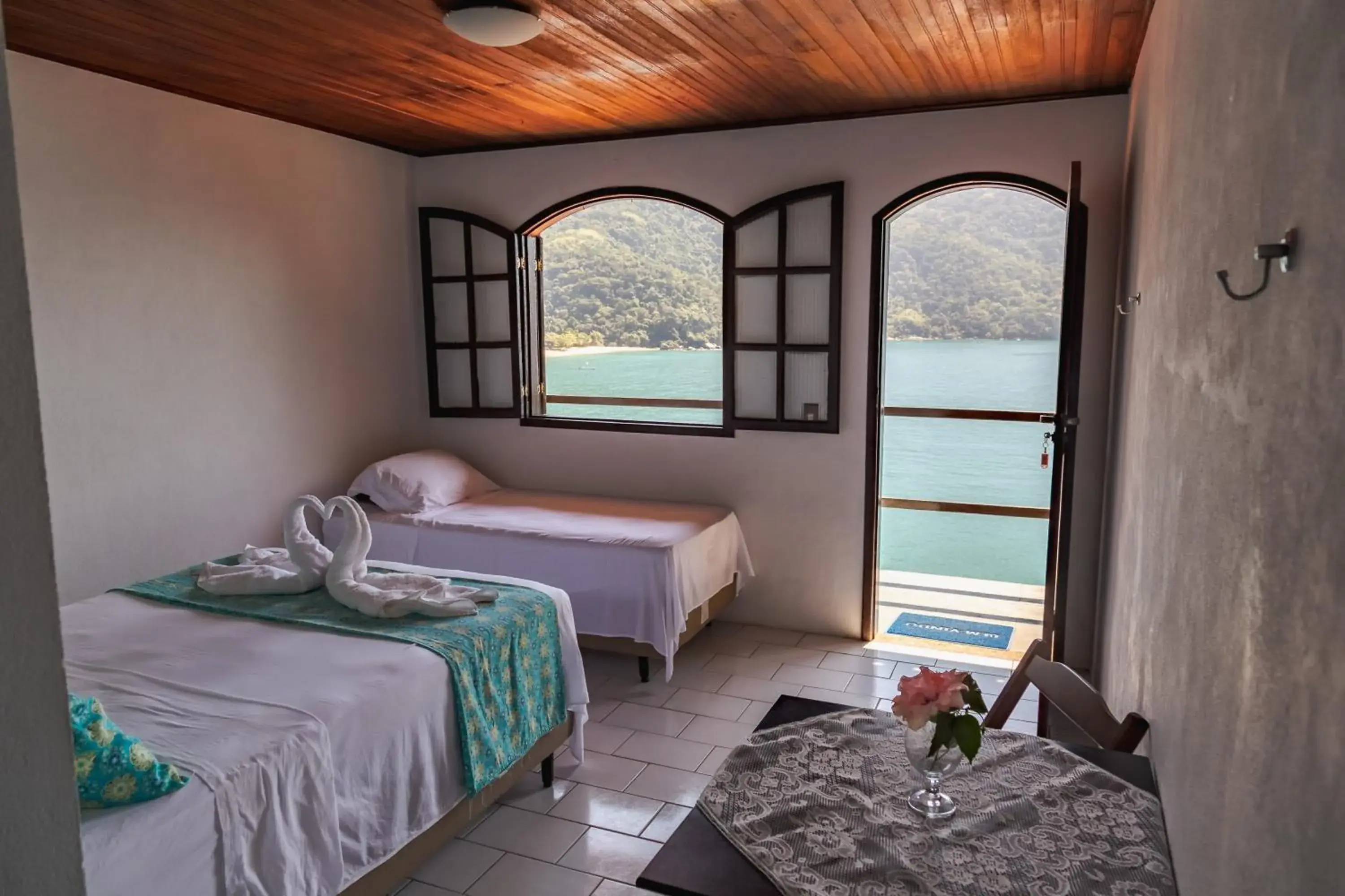 Deluxe Room with Sea View in Pousada Toca do Mar Deluxe Room with Sea View in Pousada Toca do Mar