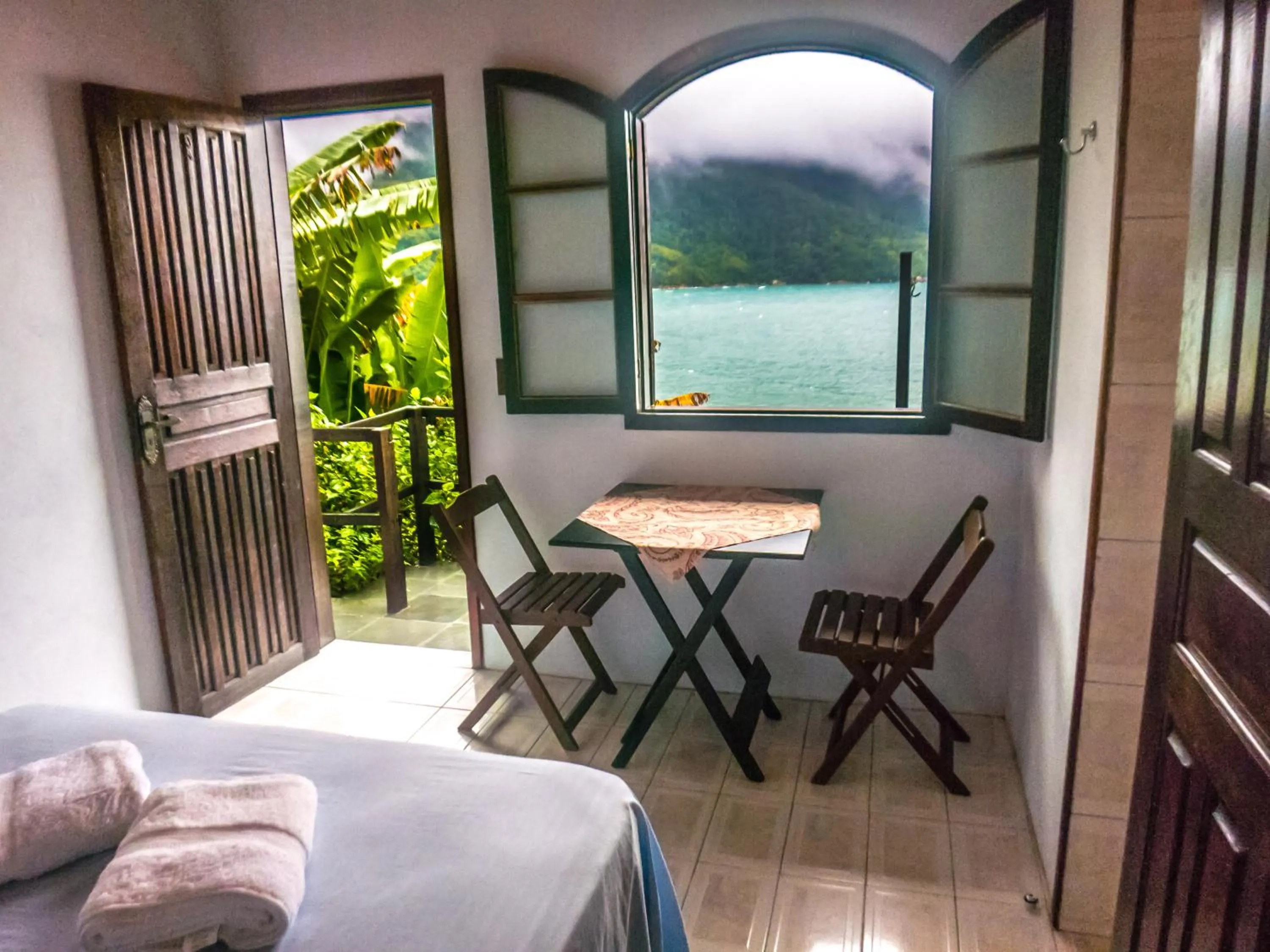 Balcony/Terrace in Pousada Toca do Mar