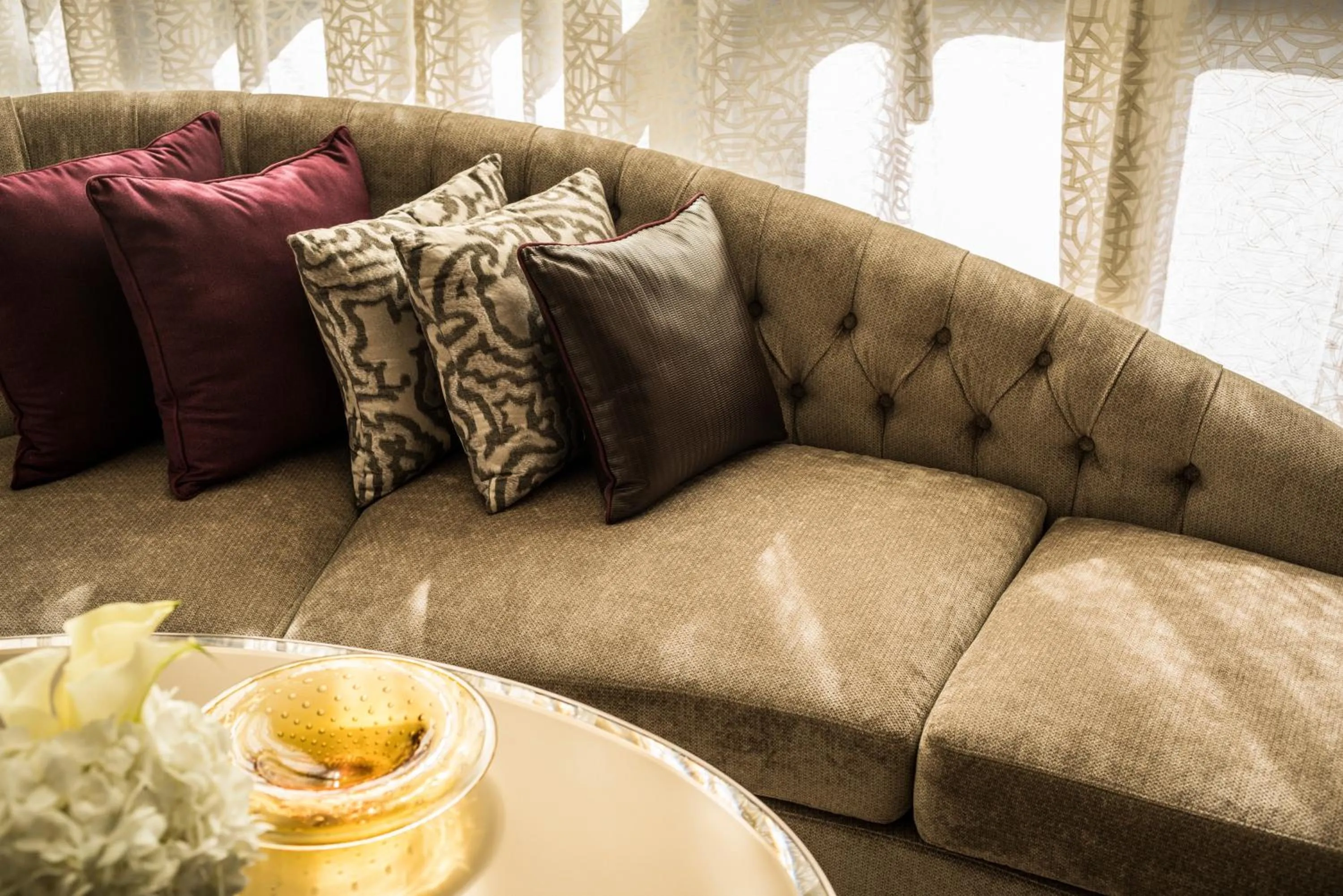 Seating area in Four Seasons Hotel Dubai International Financial Centre