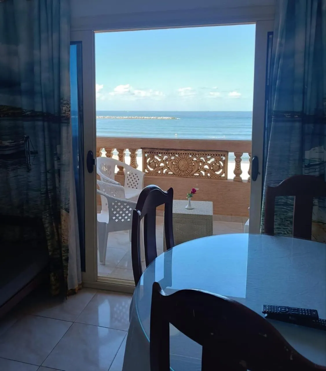 Balcony/Terrace in Ras El Bar Apartments Armed Forces