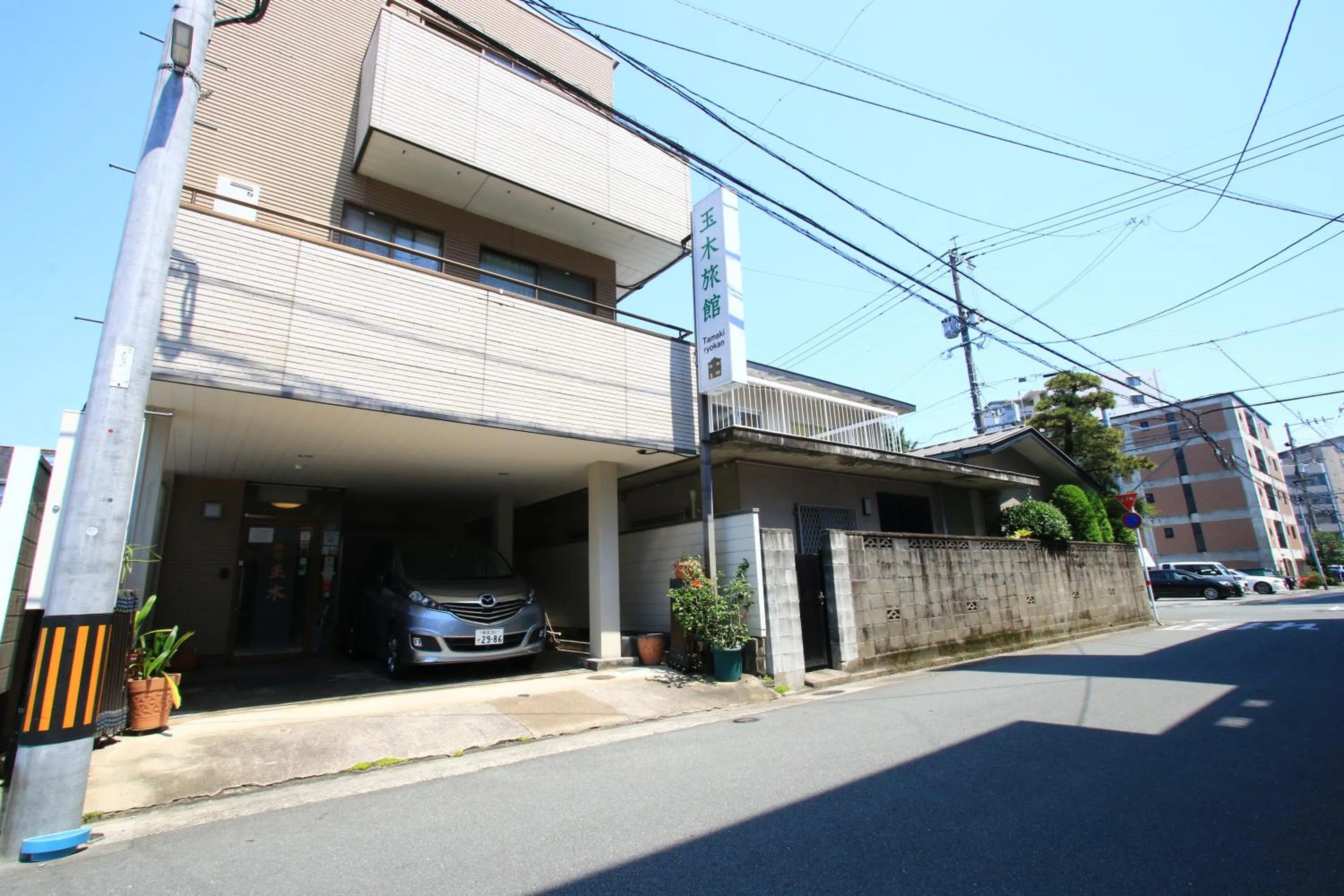 Property building in Tamaki Ryokan