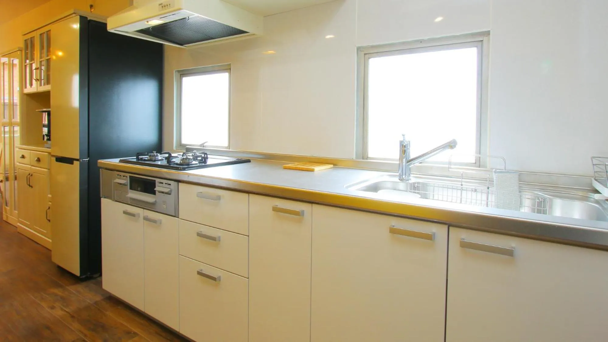 kitchen in Tamaki Ryokan