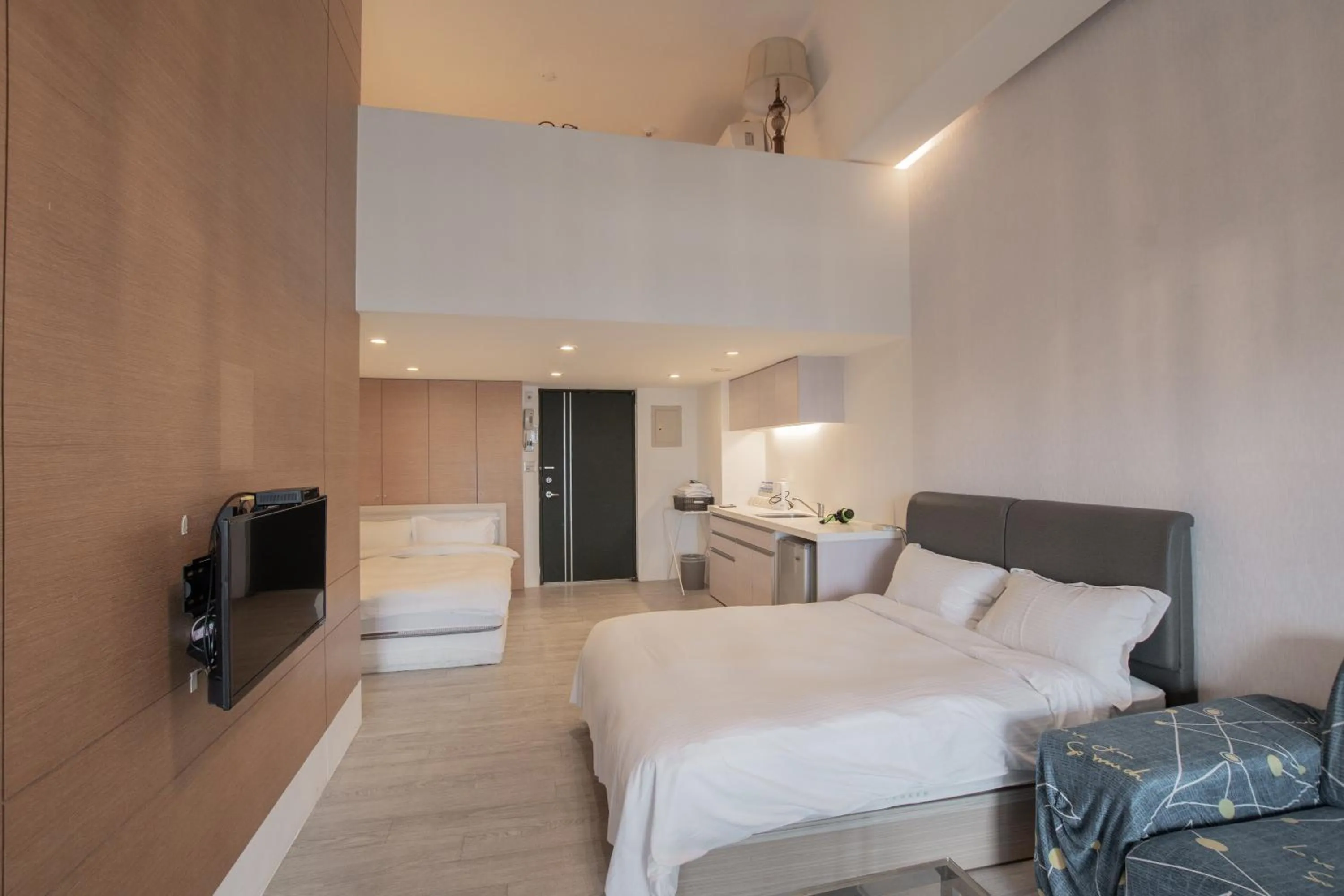 Bed in Duoai Mineral Spring