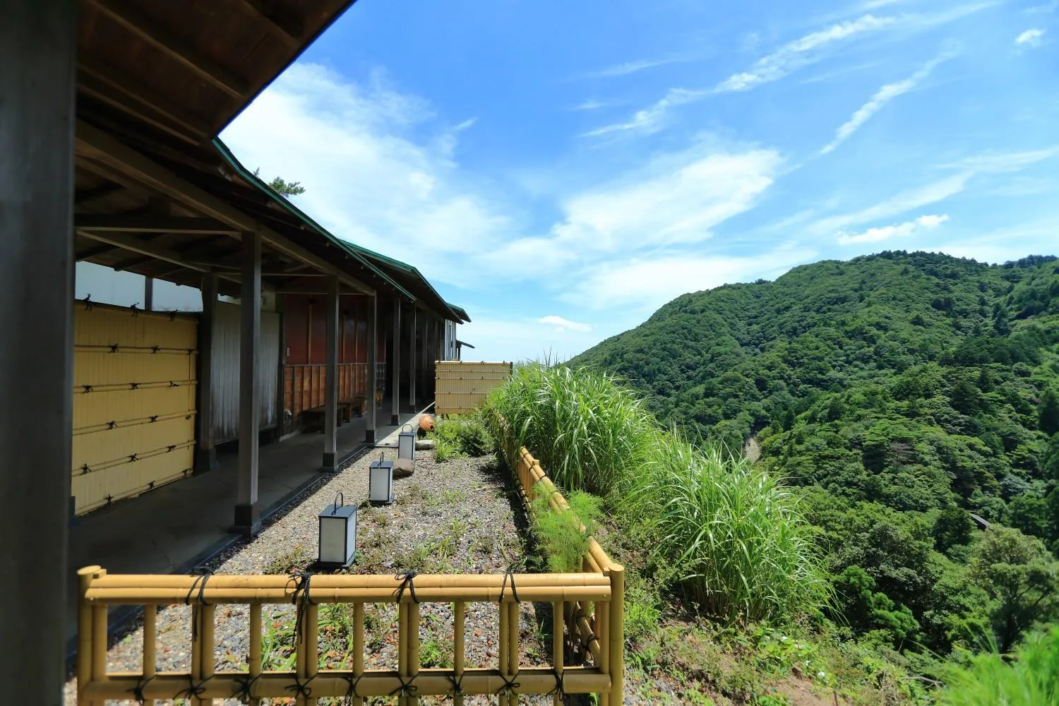 Open Air Bath in Hotel Yunomoto