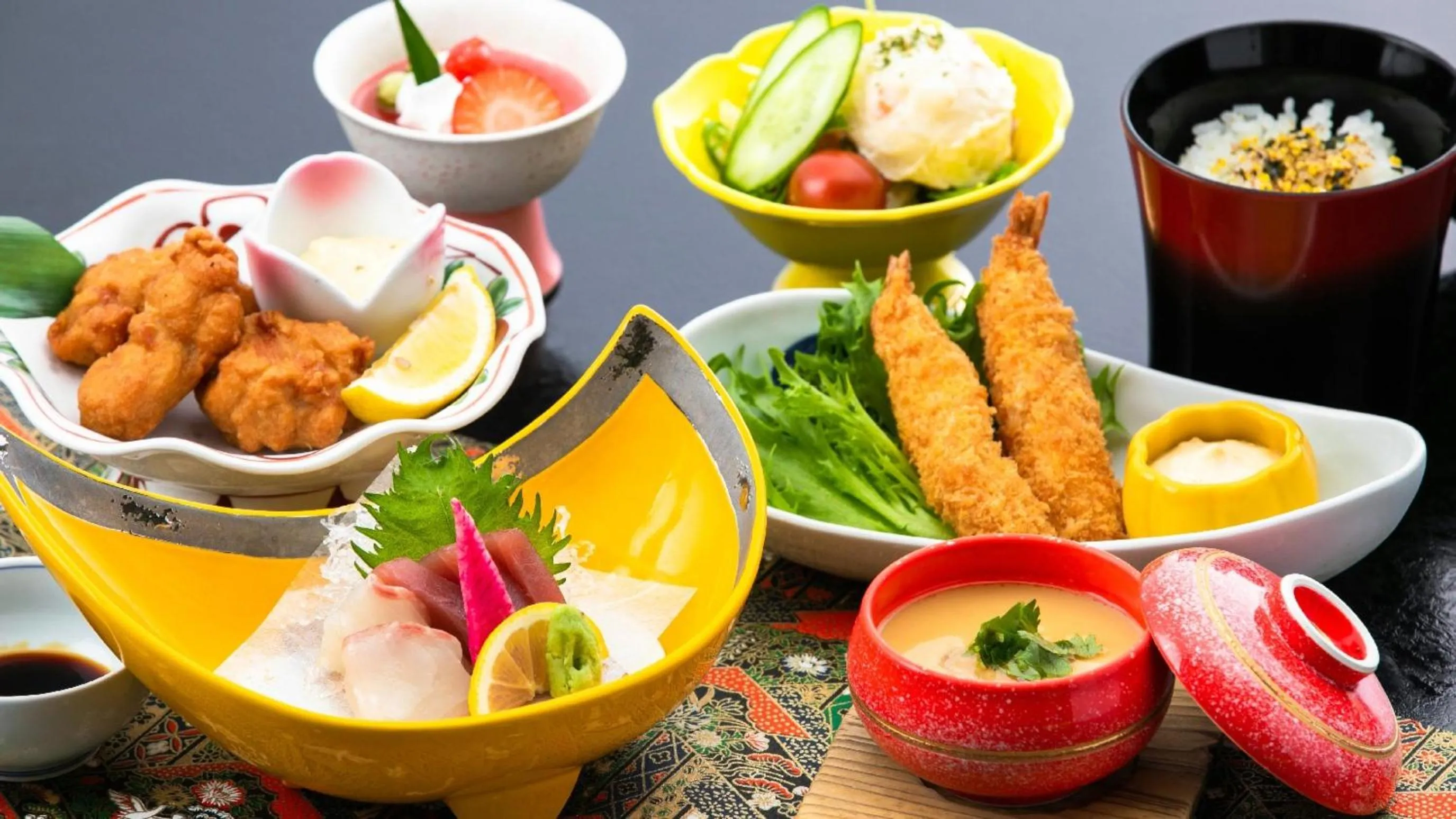 Food in Hotel Yunomoto