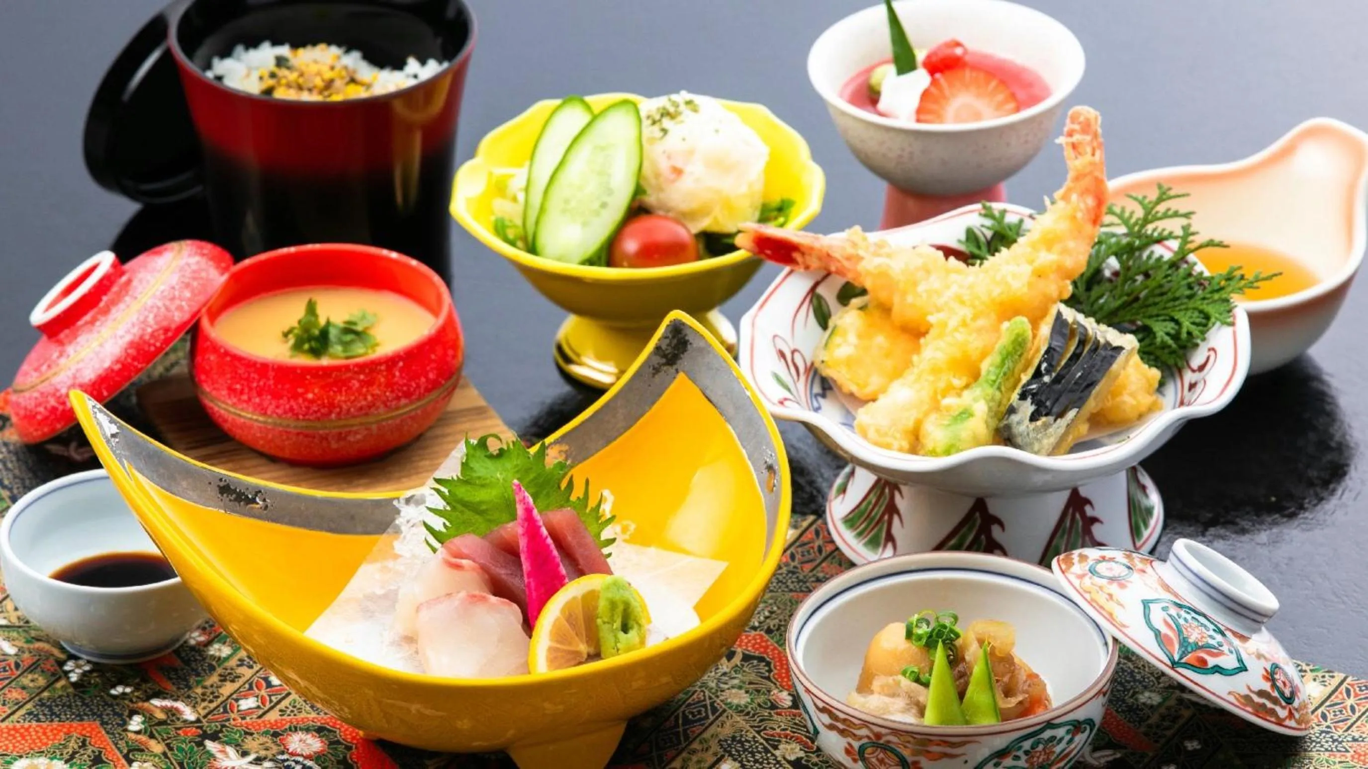 Food in Hotel Yunomoto