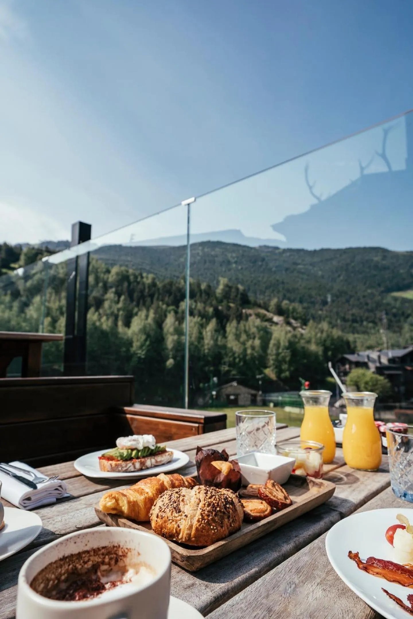 Natural landscape in Serras Andorra