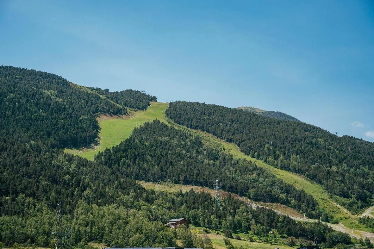Natural landscape in Serras Andorra
