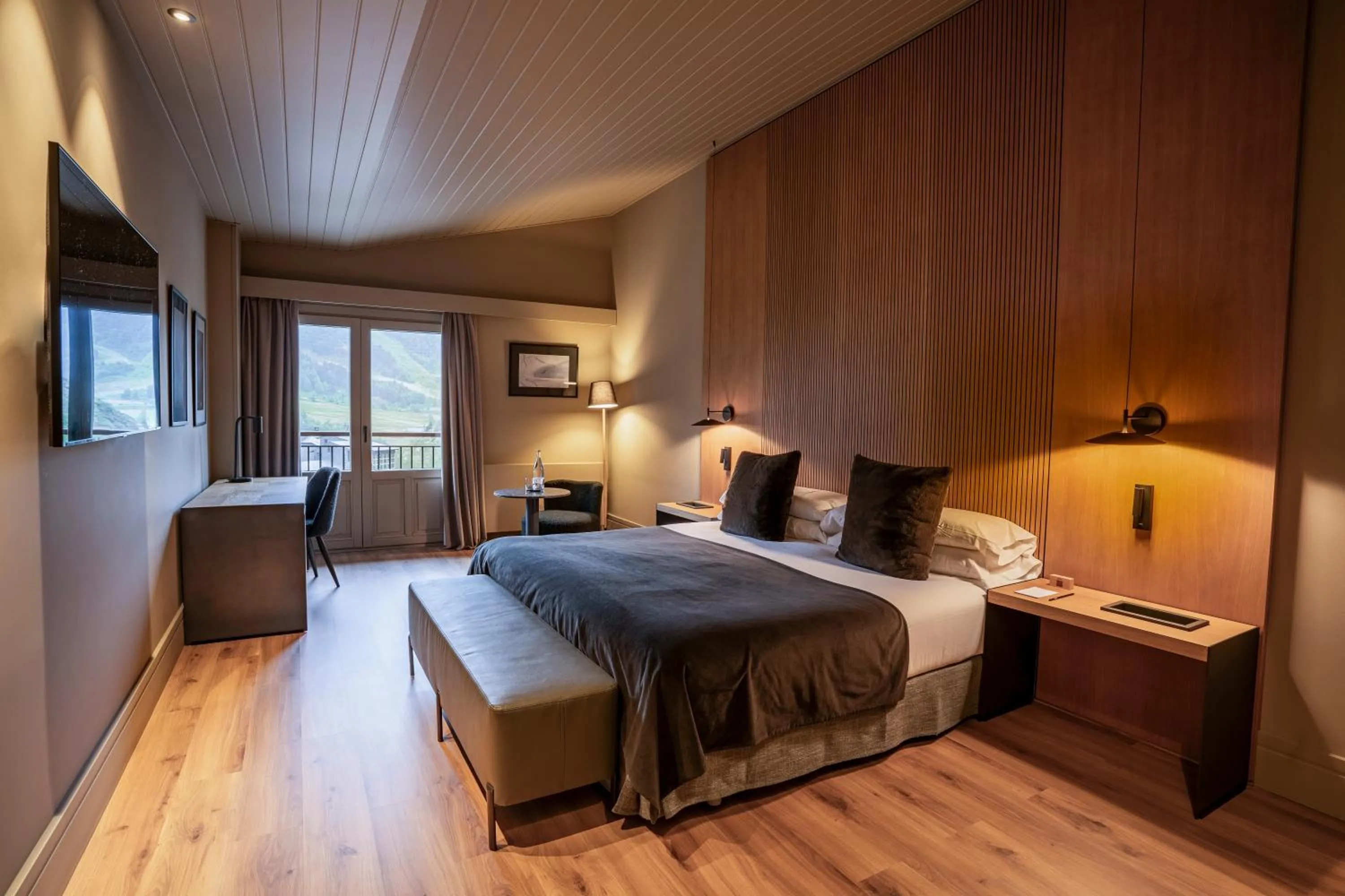 Bedroom, Bed in Serras Andorra