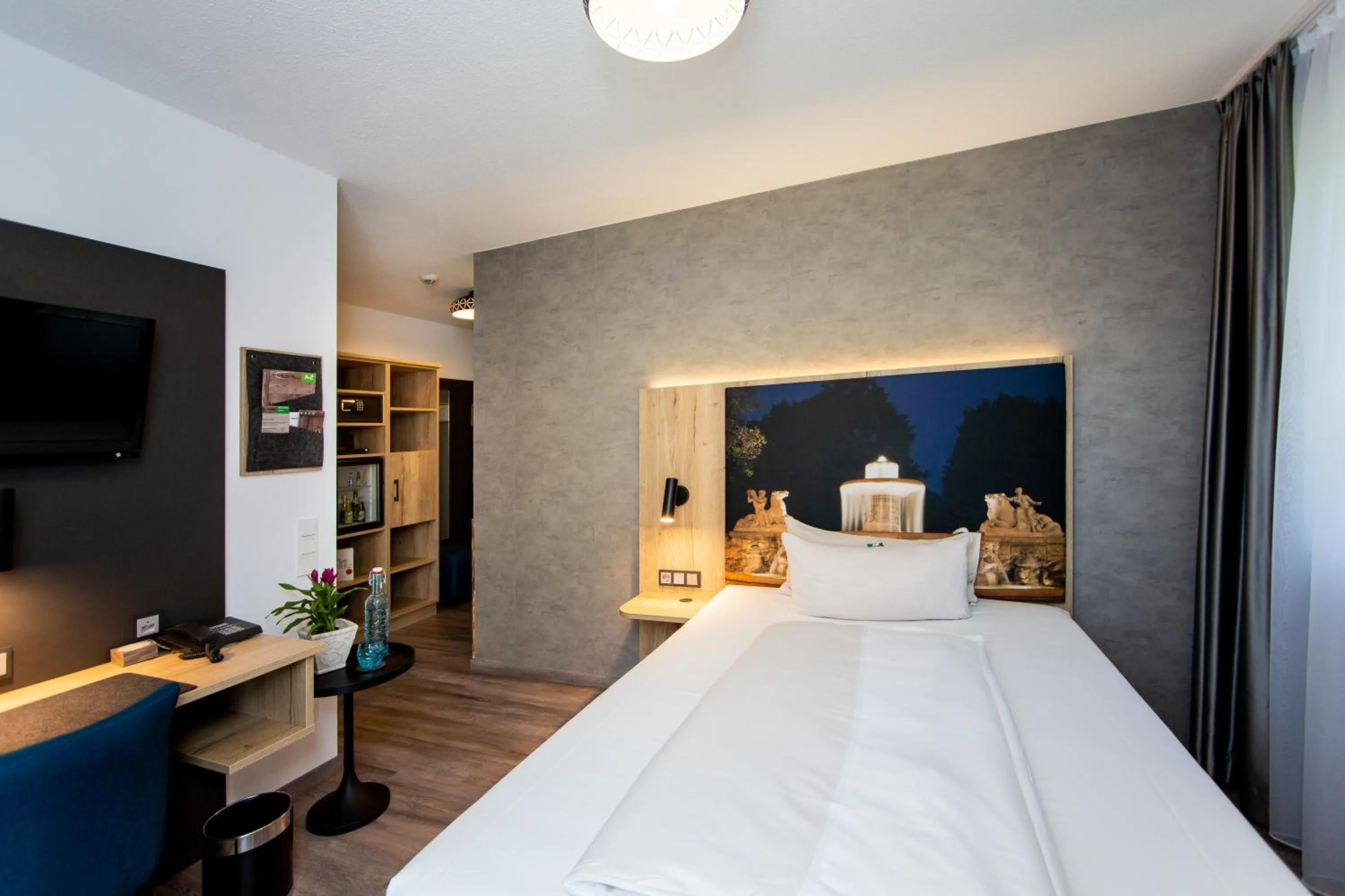 Photo of the whole room, Bed in Arcus Hotel München Messe