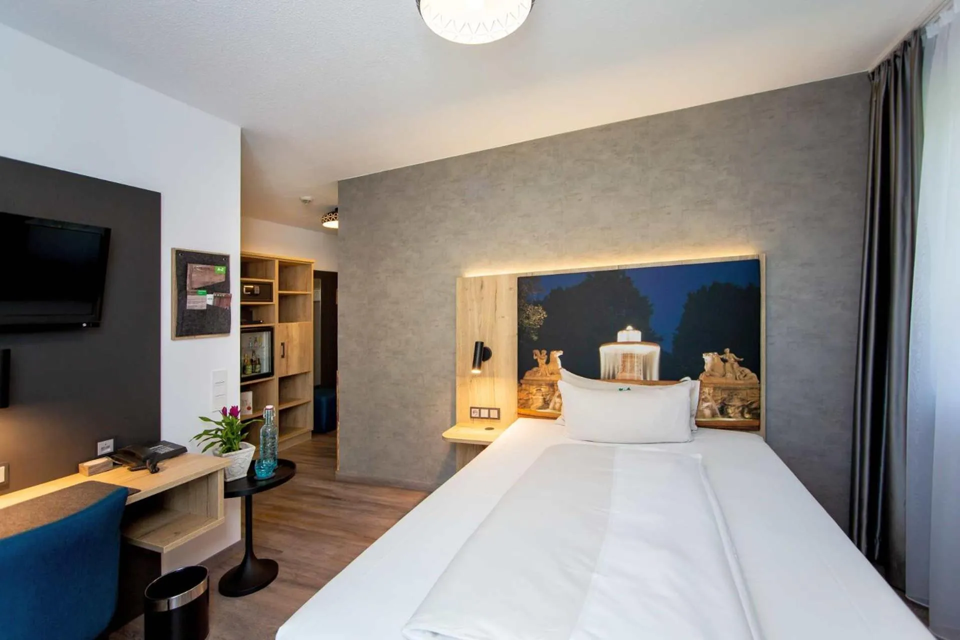 Bedroom, Bed in Arcus Hotel München Messe