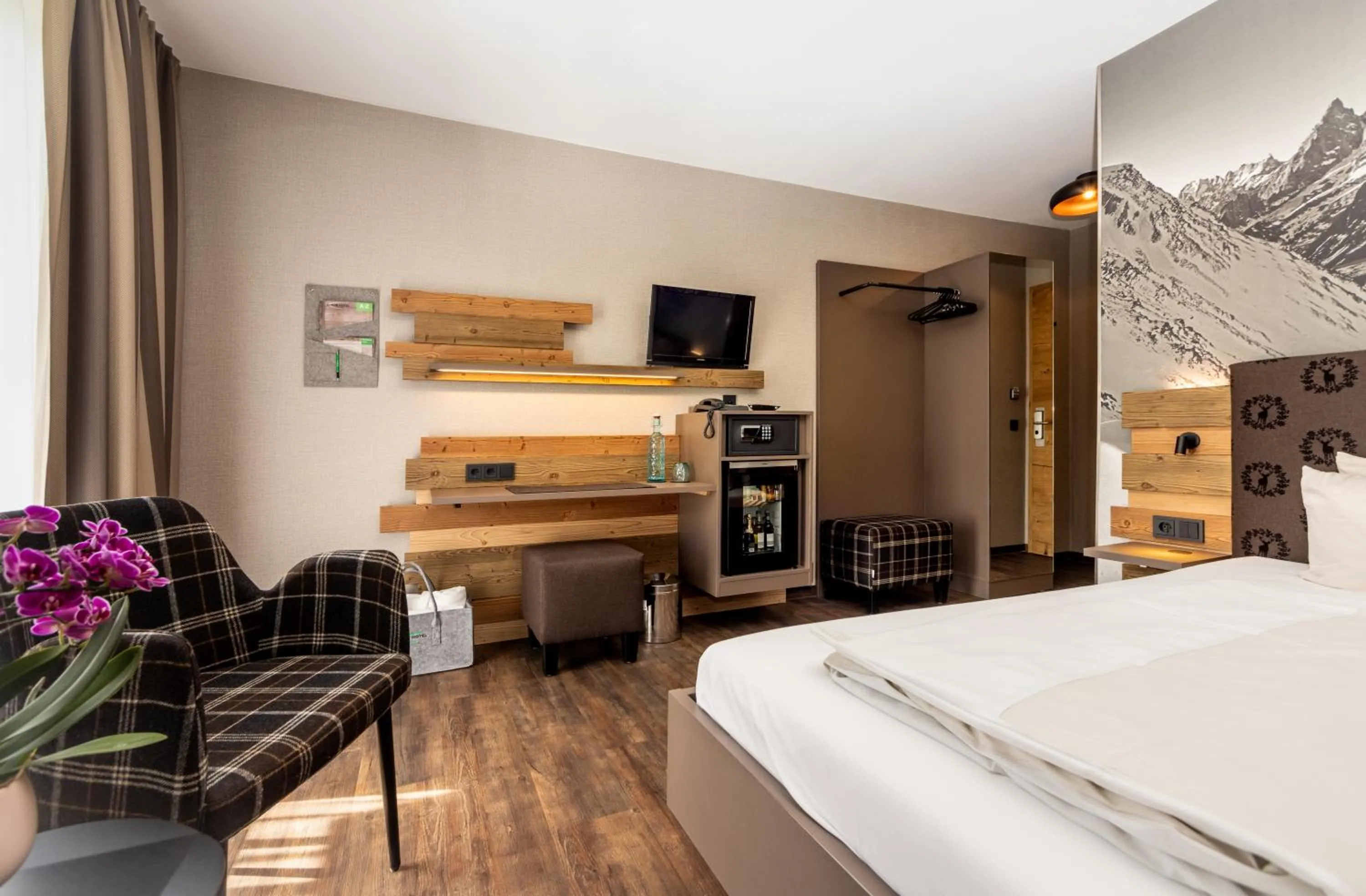 Photo of the whole room, Bed in Arcus Hotel München Messe