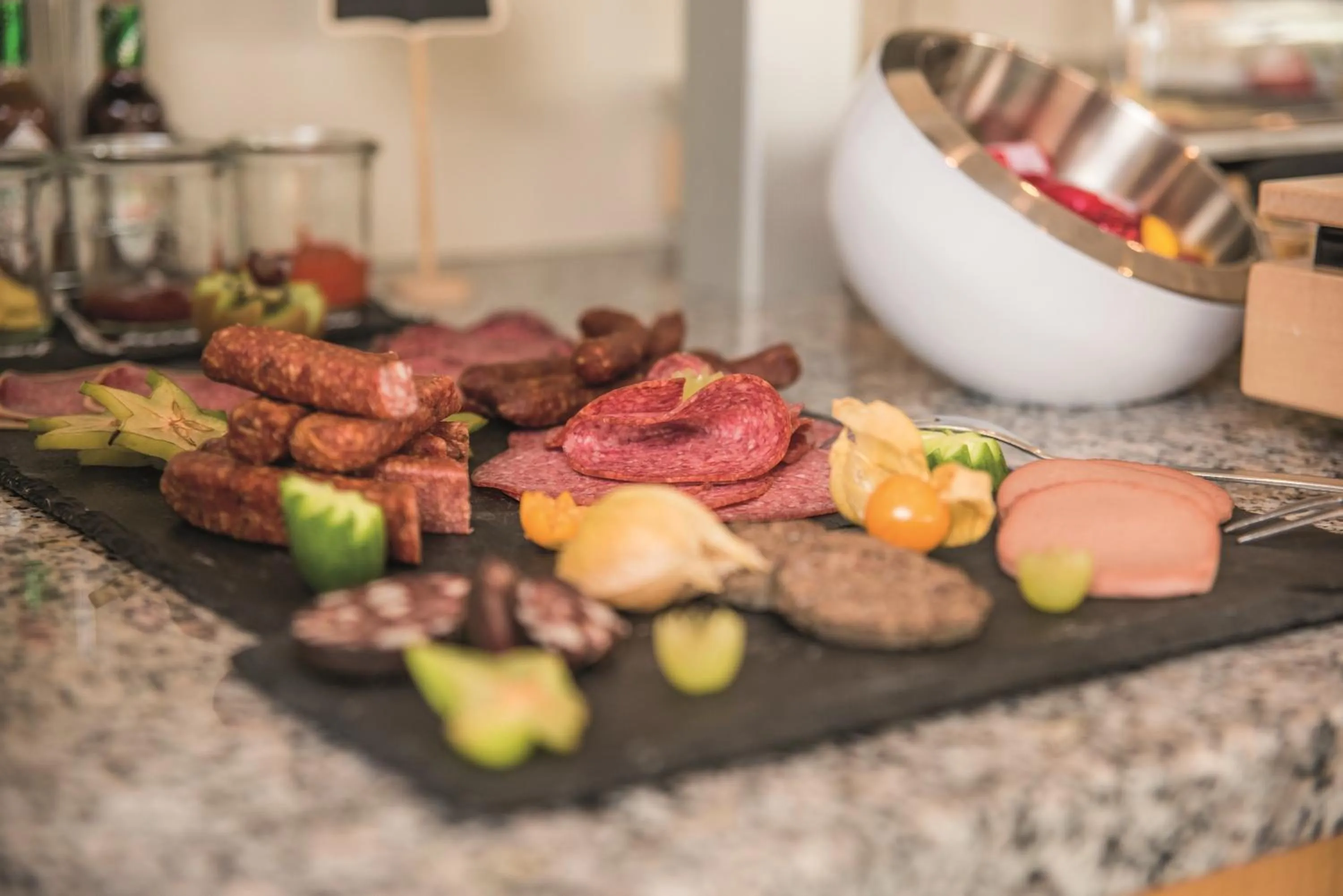 Food and drinks in Arcus Hotel München Messe