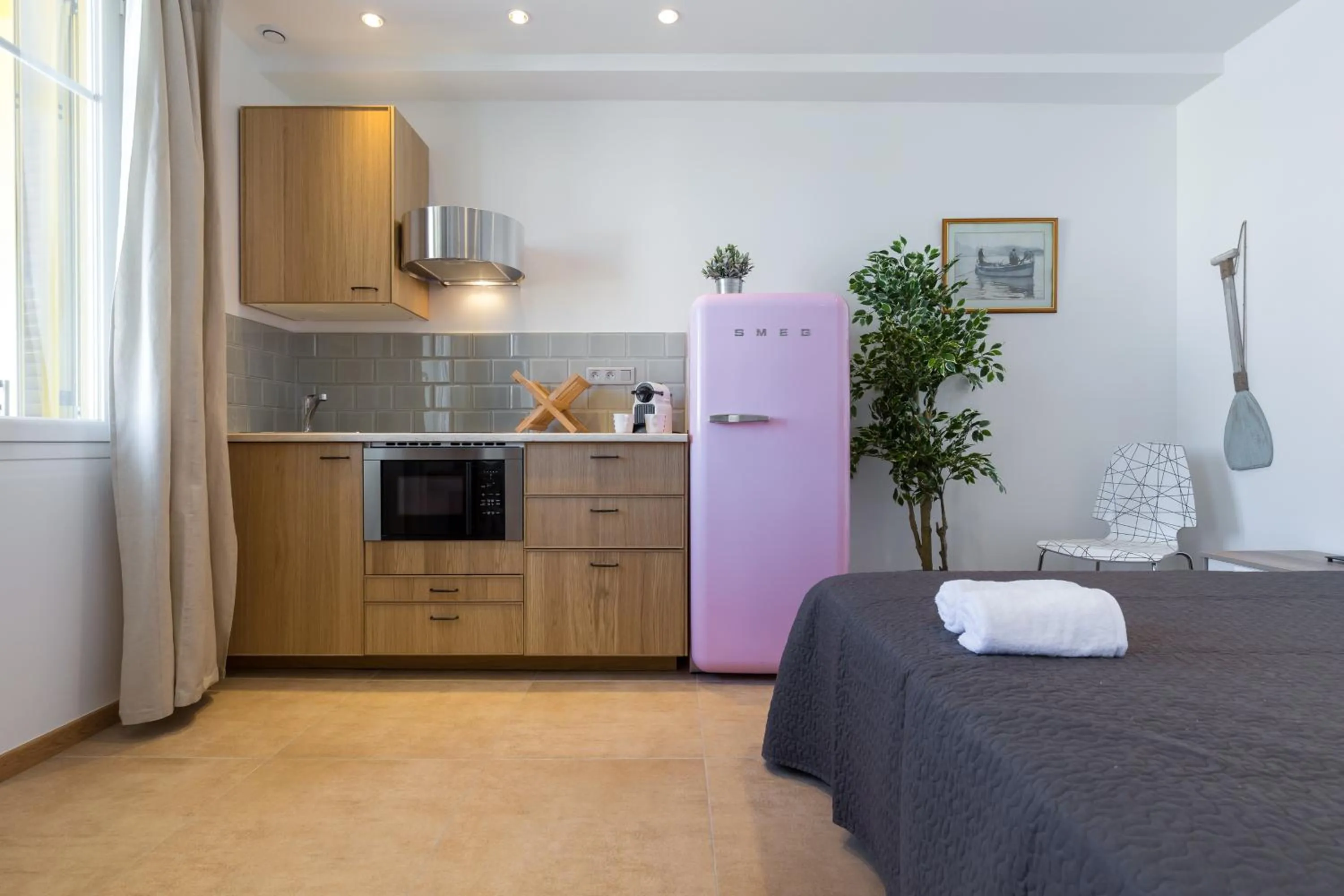 Kitchen or kitchenette, Bed in Palais Saint Pierre