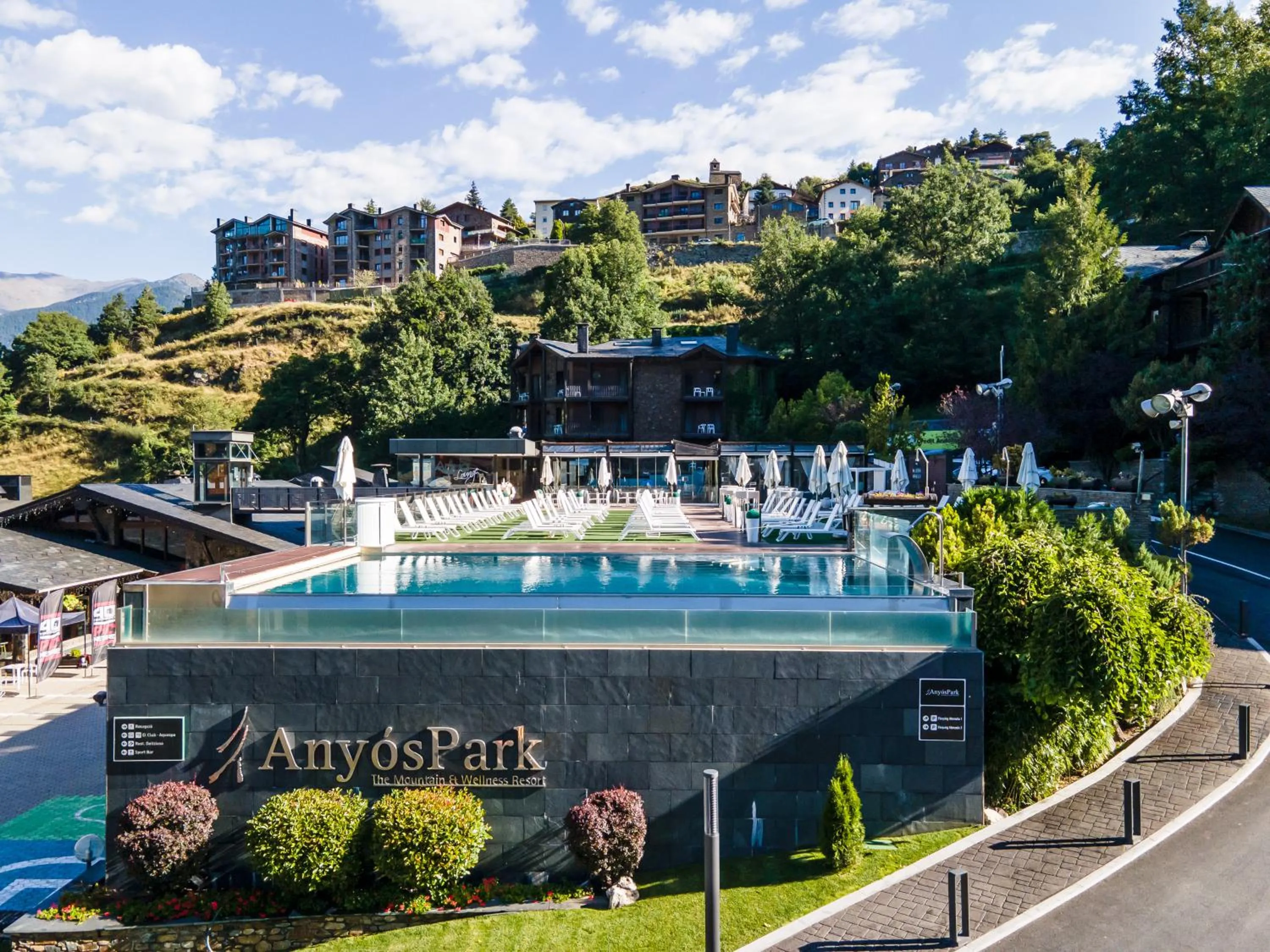 Natural landscape in Hotel AnyosPark Mountain & Wellness Resort