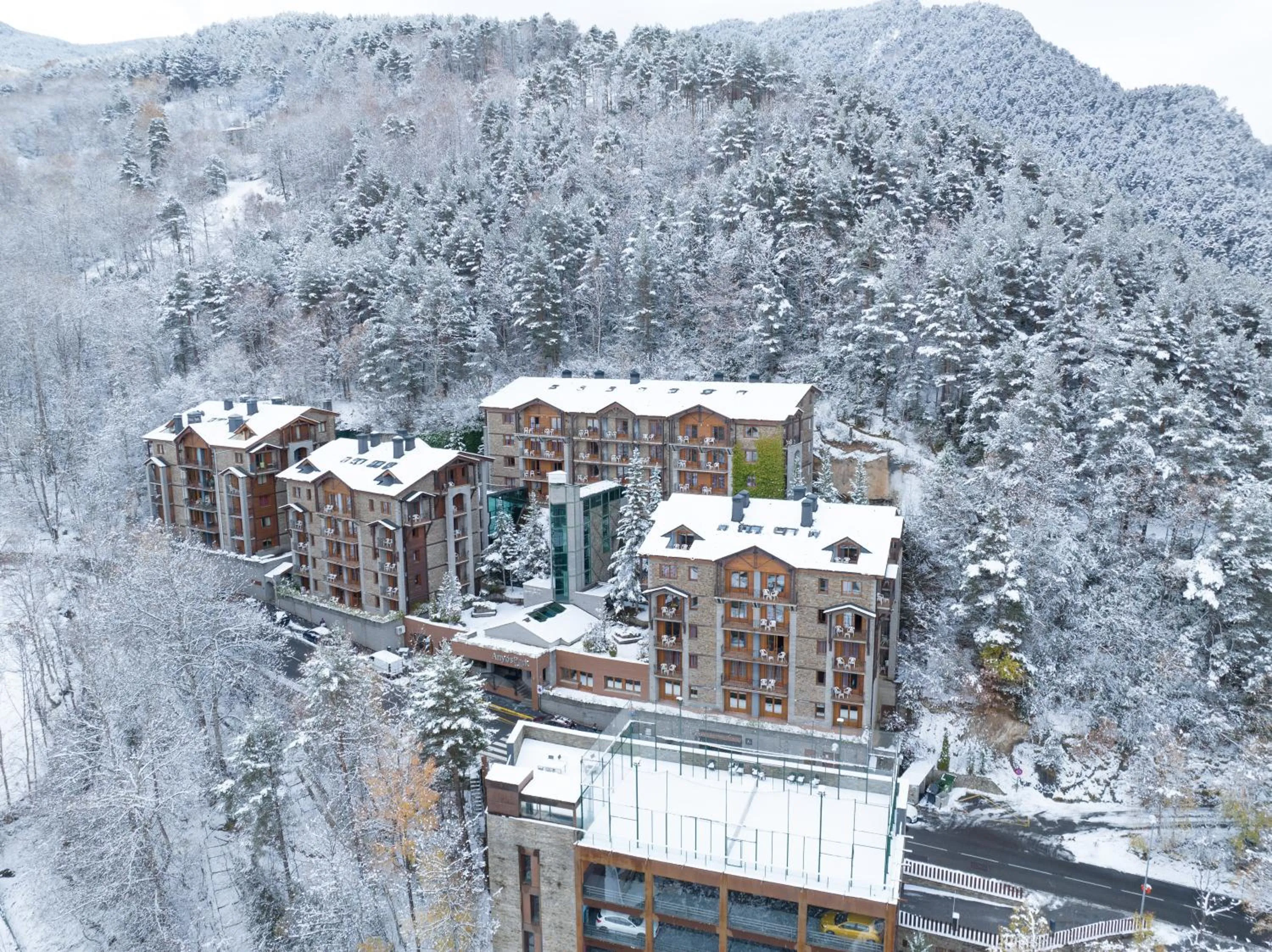 Bird's eye view in Hotel AnyosPark Mountain & Wellness Resort