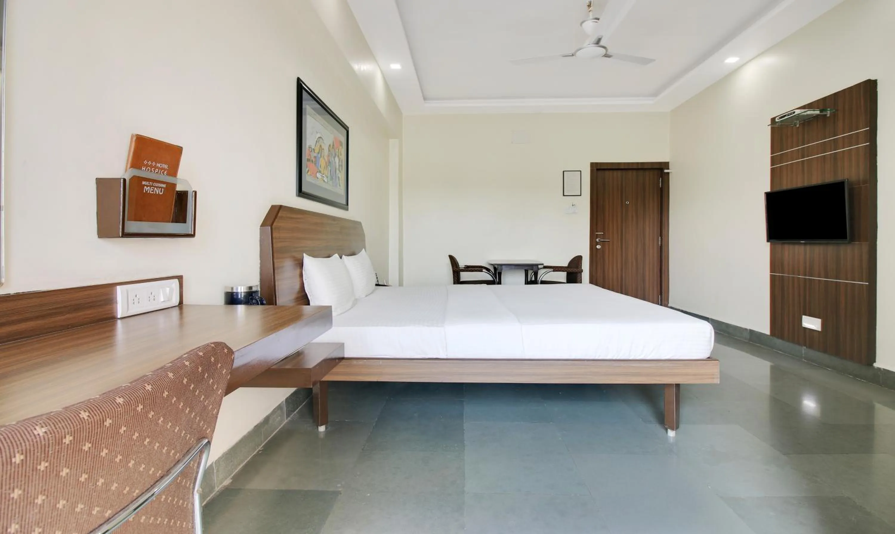 Bed in Hotel Hospice