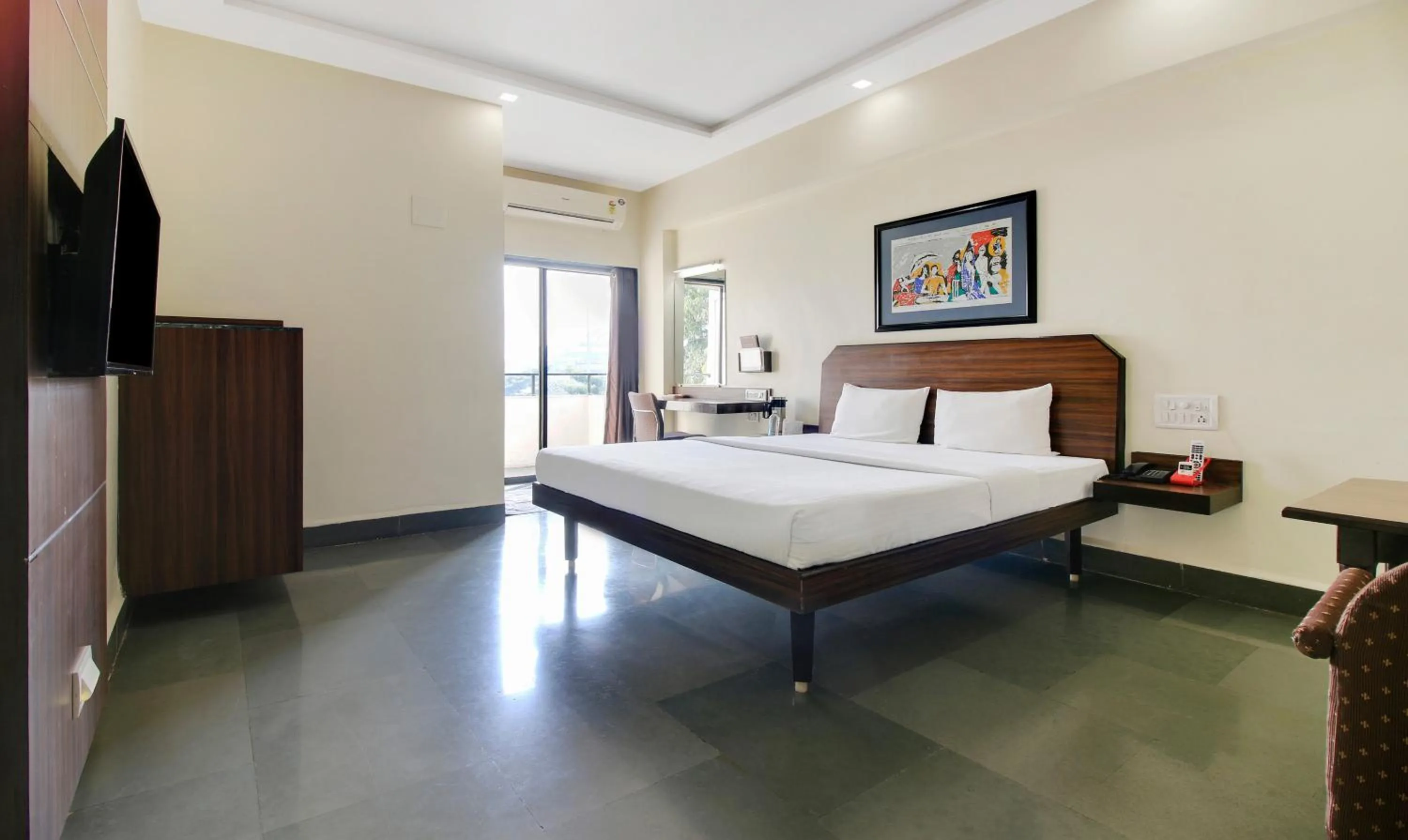 Bed in Hotel Hospice