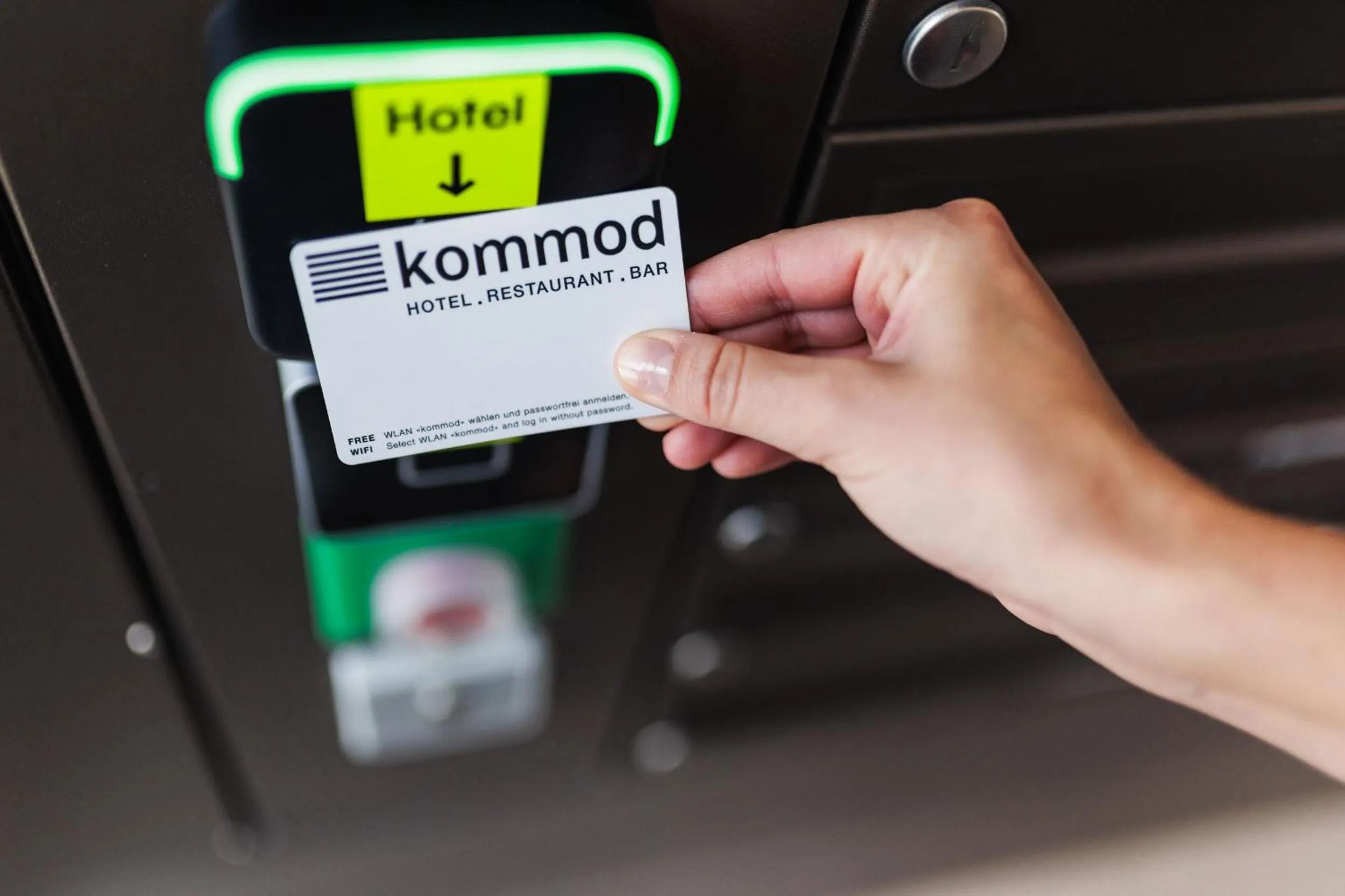 Lobby or reception in Hotel kommod