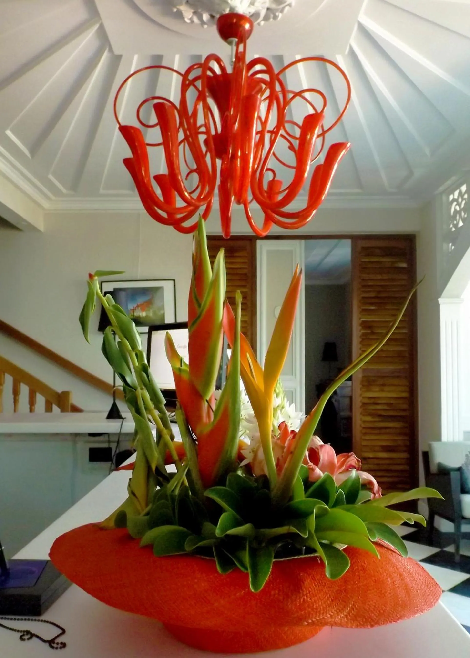 Lobby or reception in Villa Angélique - Hôtel classé Monument Historique