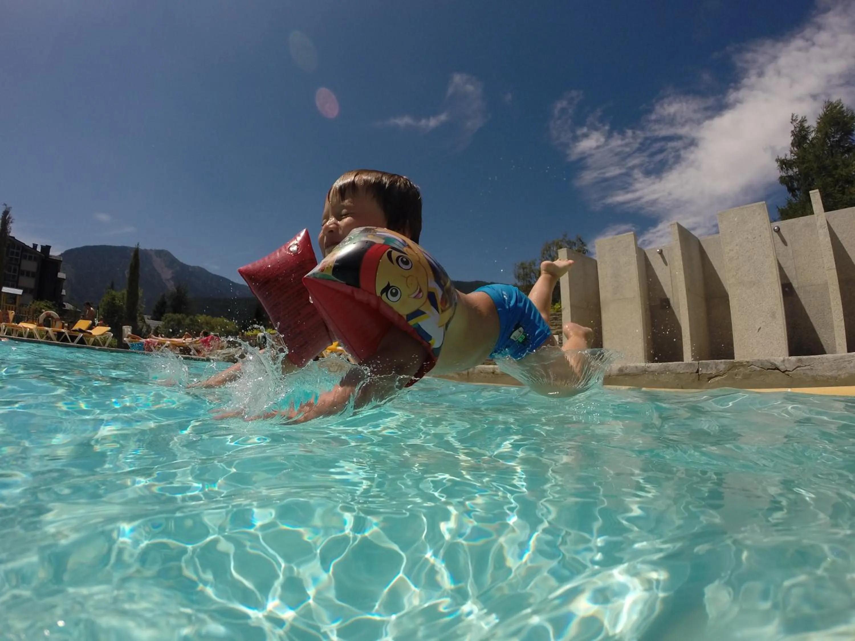 Swimming pool in Apartaments Giberga