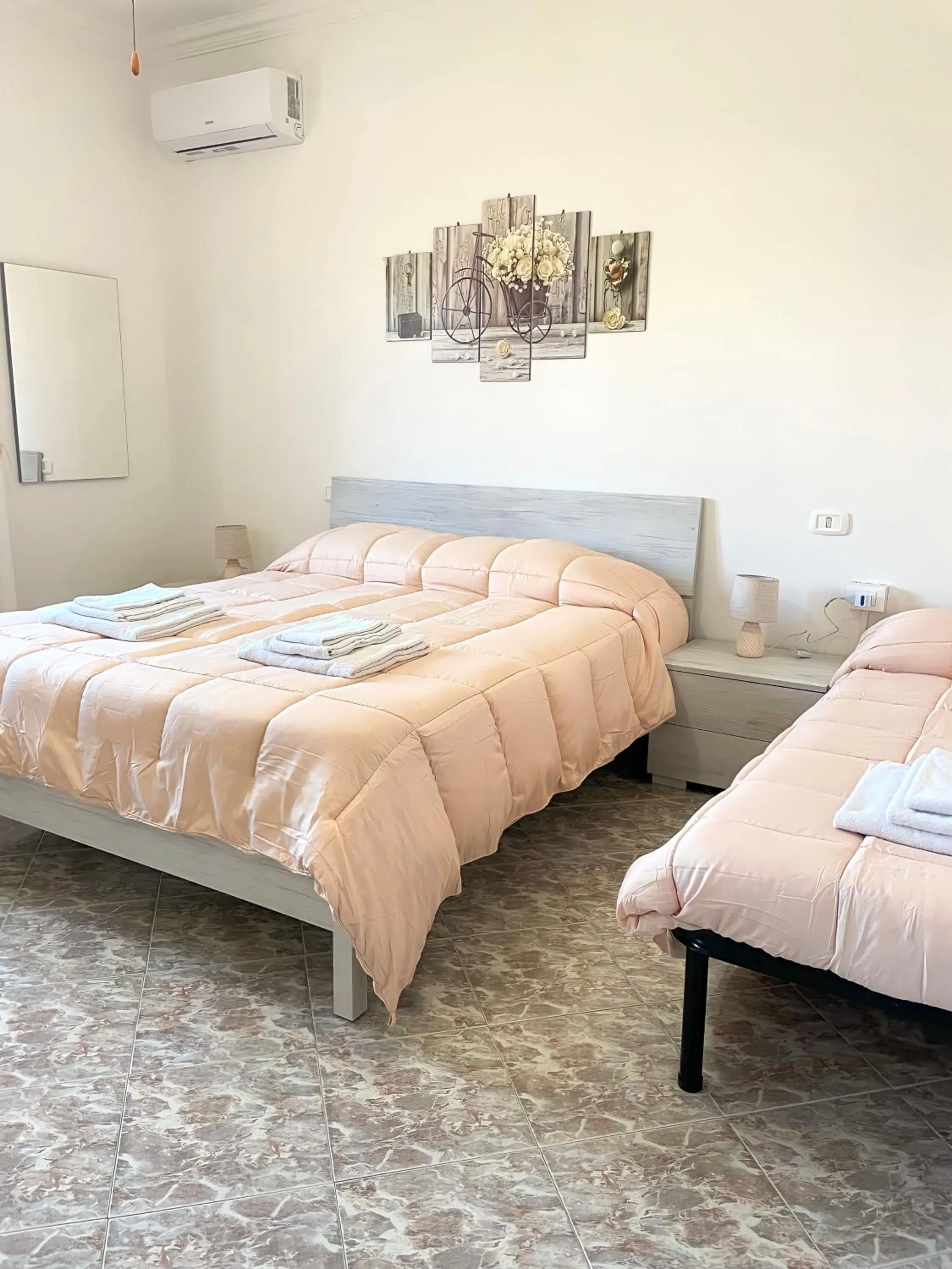 Bedroom, Bed in B&B Casa degli Ulivi