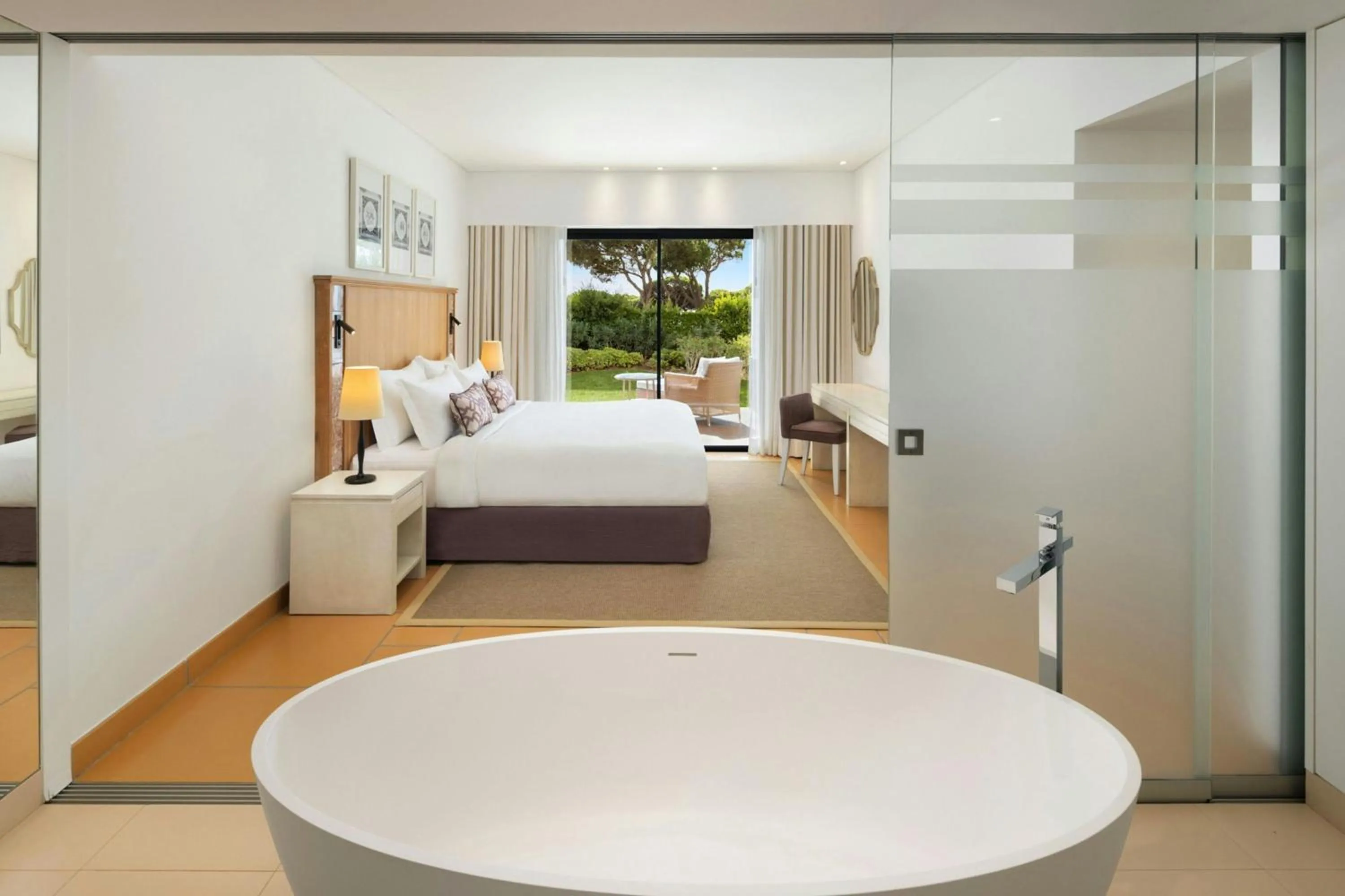 Photo of the whole room, Bed in Pine Cliffs Ocean Suites, a Luxury Collection Resort & Spa, Algarve