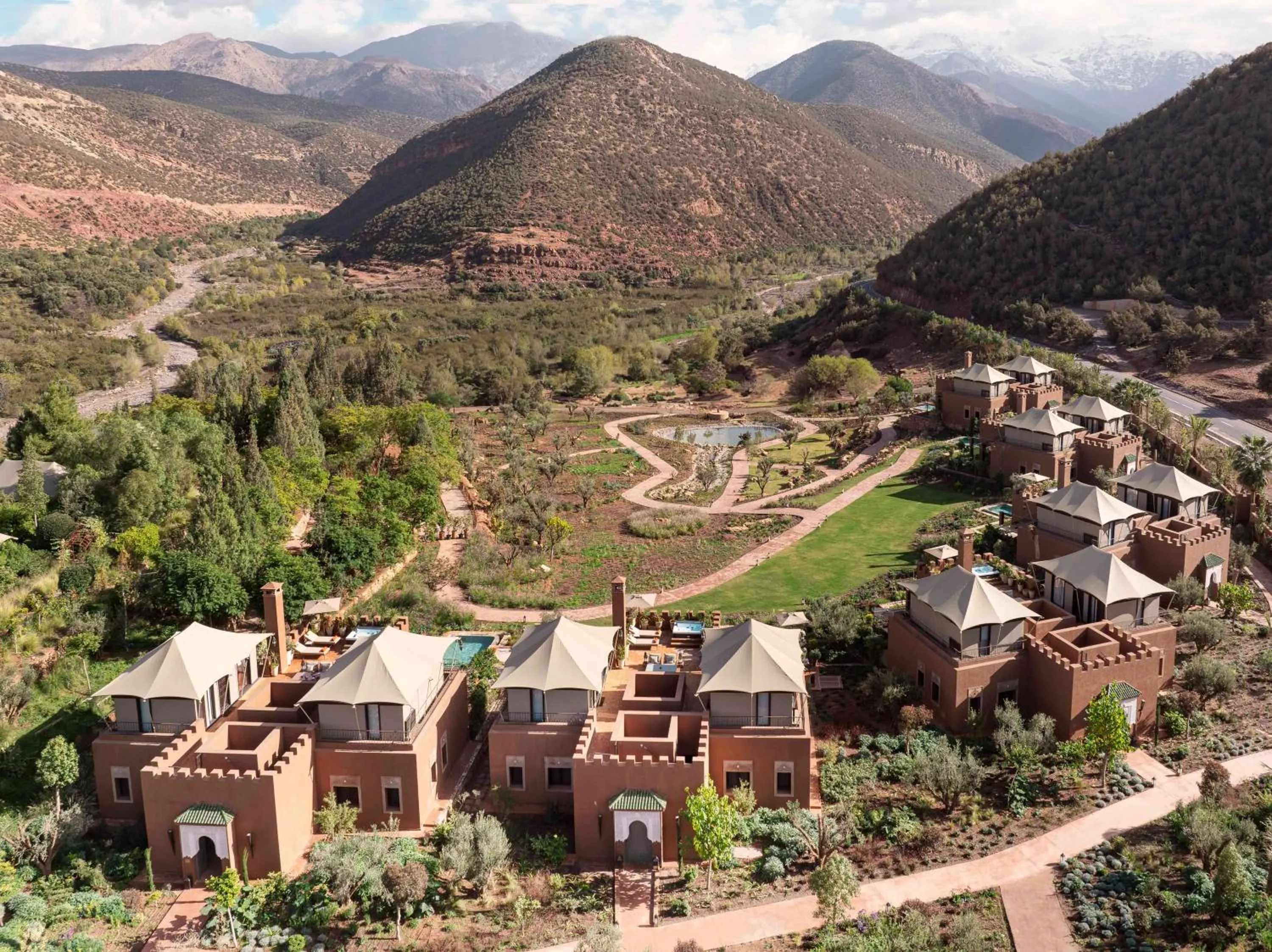 Property building in Kasbah Tamadot - Sir Richard Branson's Moroccan Retreat
