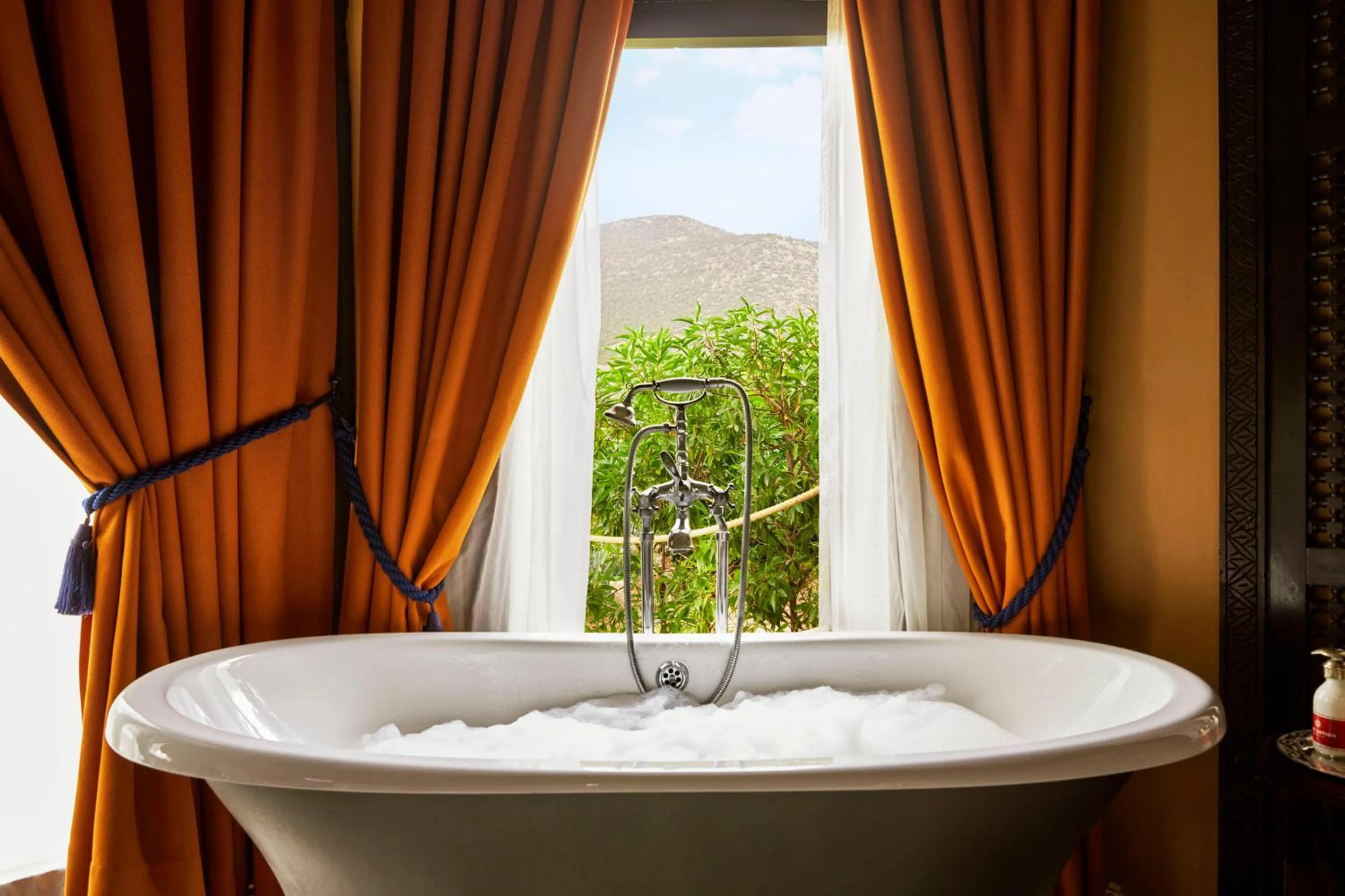 Natural landscape in Kasbah Tamadot - Sir Richard Branson's Moroccan Retreat