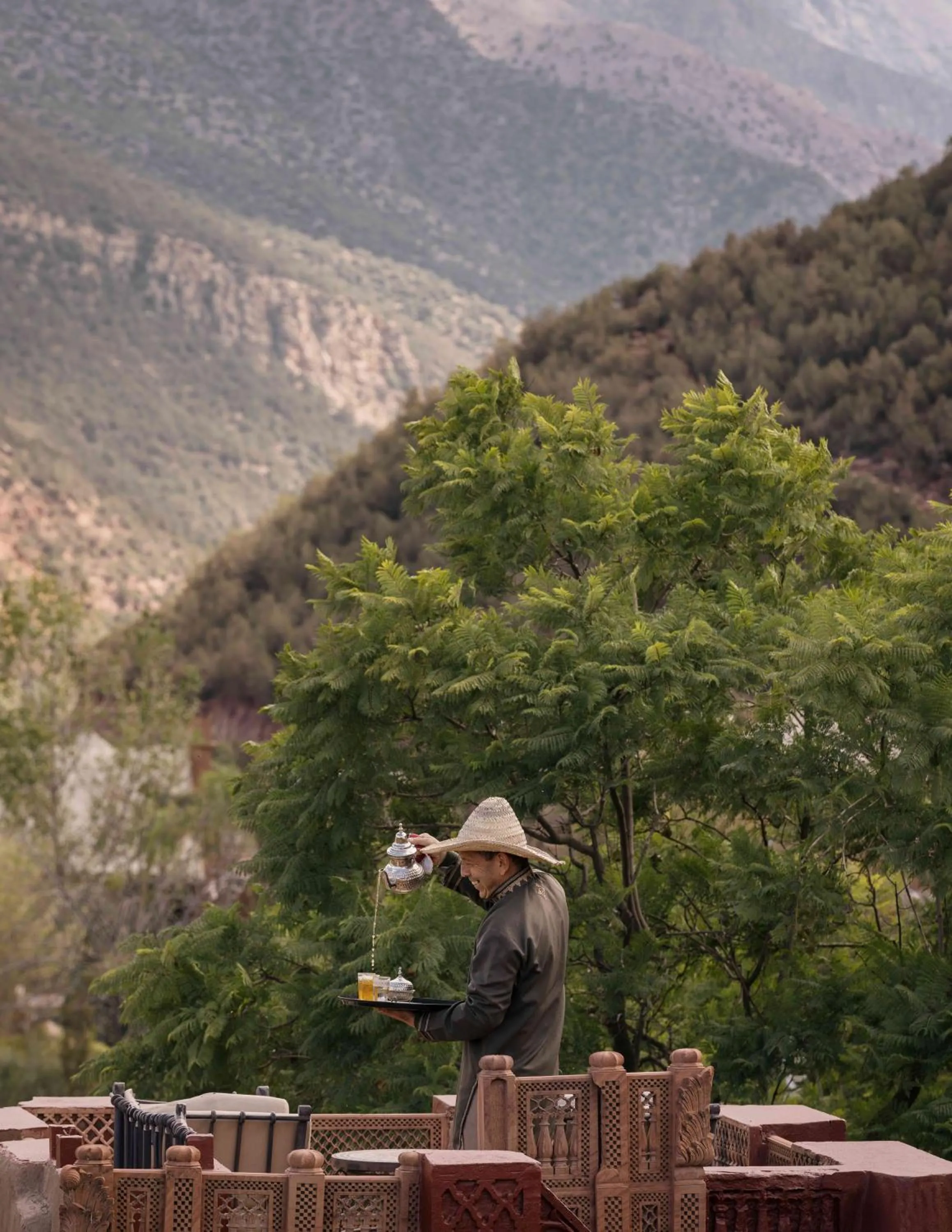 Staff in Kasbah Tamadot - Sir Richard Branson's Moroccan Retreat
