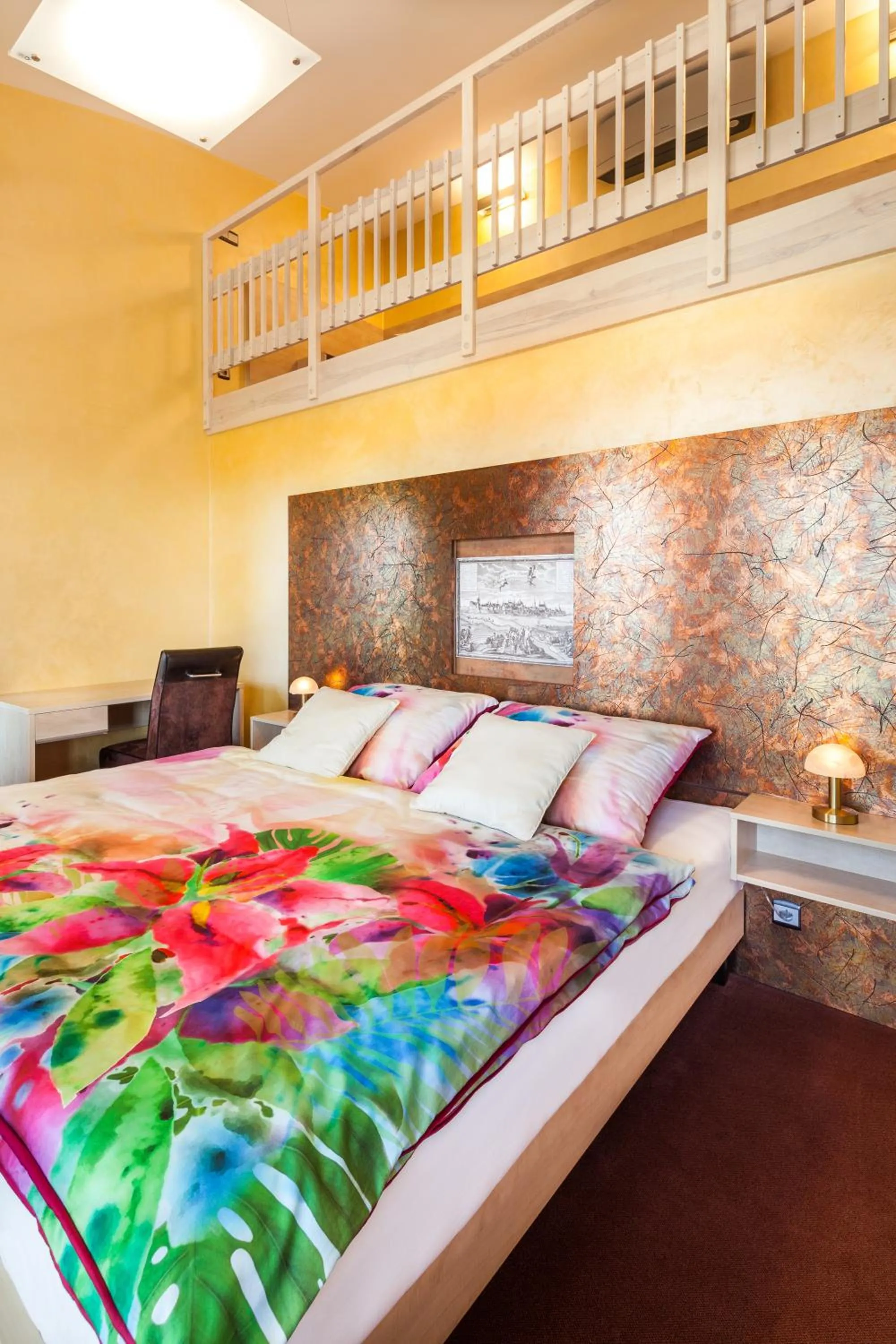 Bedroom, Bed in Hotel Conti