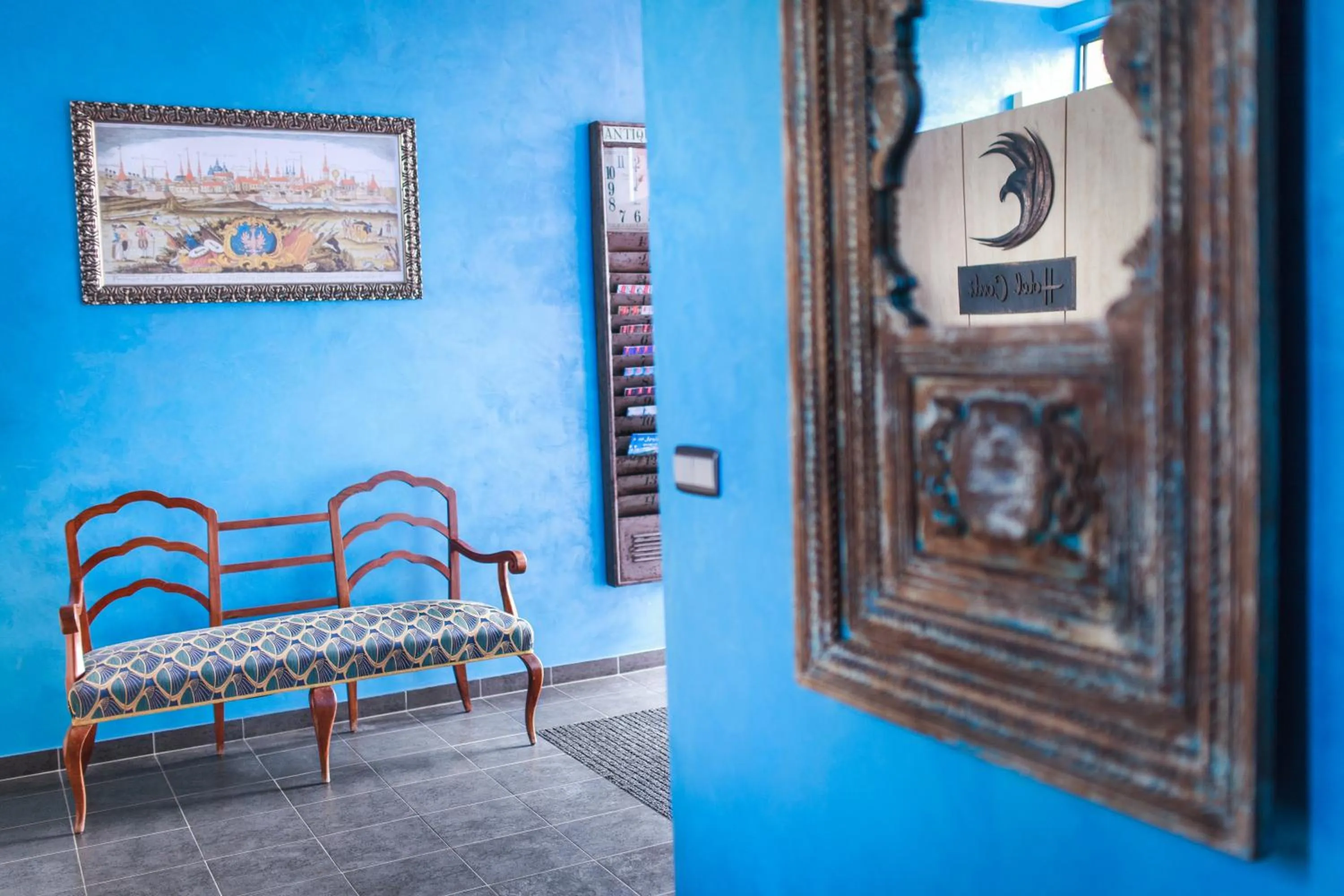 Lobby or reception in Hotel Conti