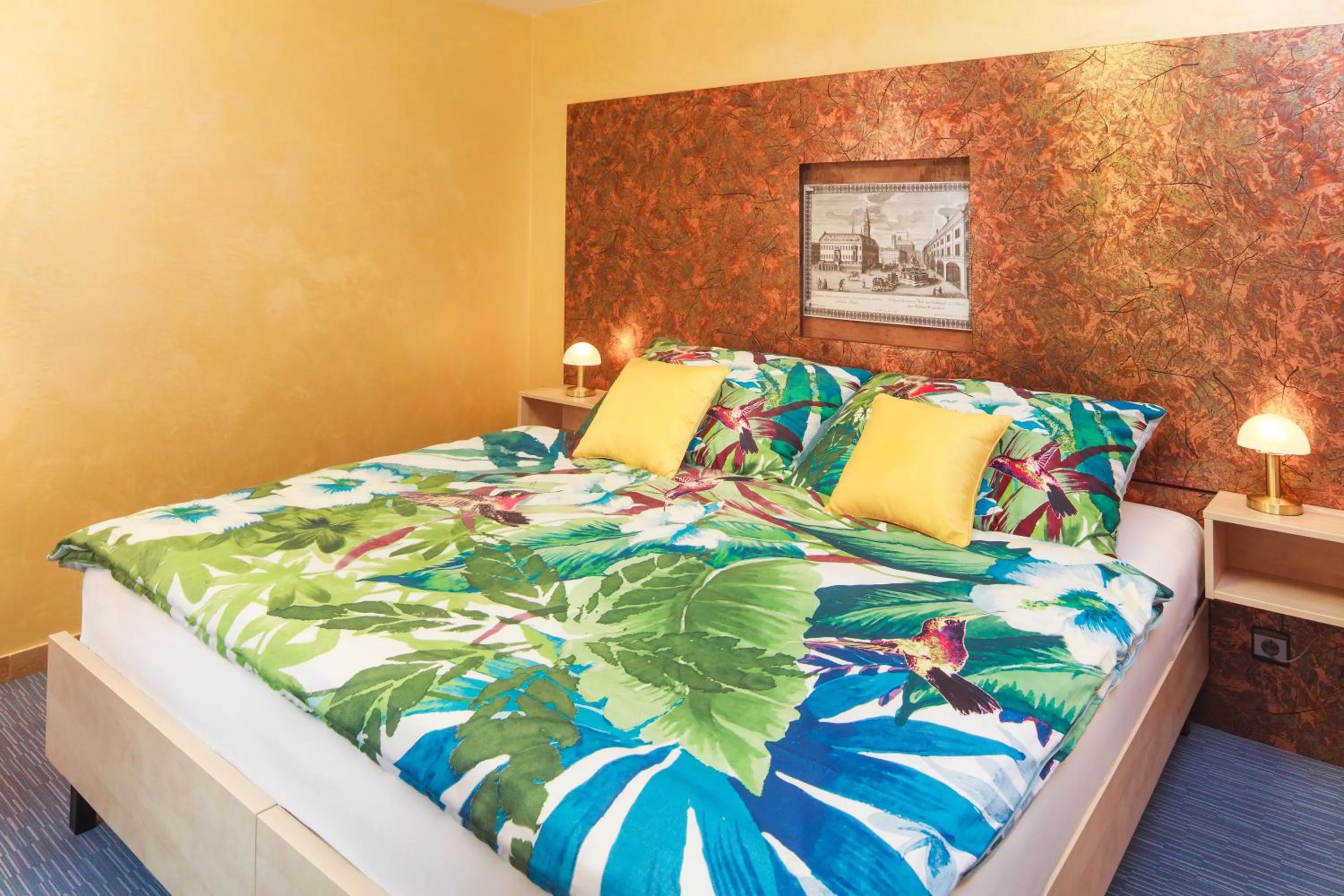 Bedroom, Bed in Hotel Conti