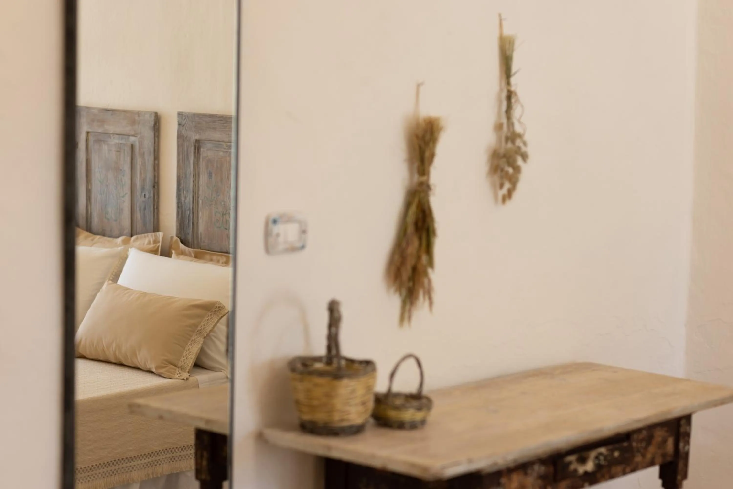 Bed in Masseria Violante Boutique Hotel